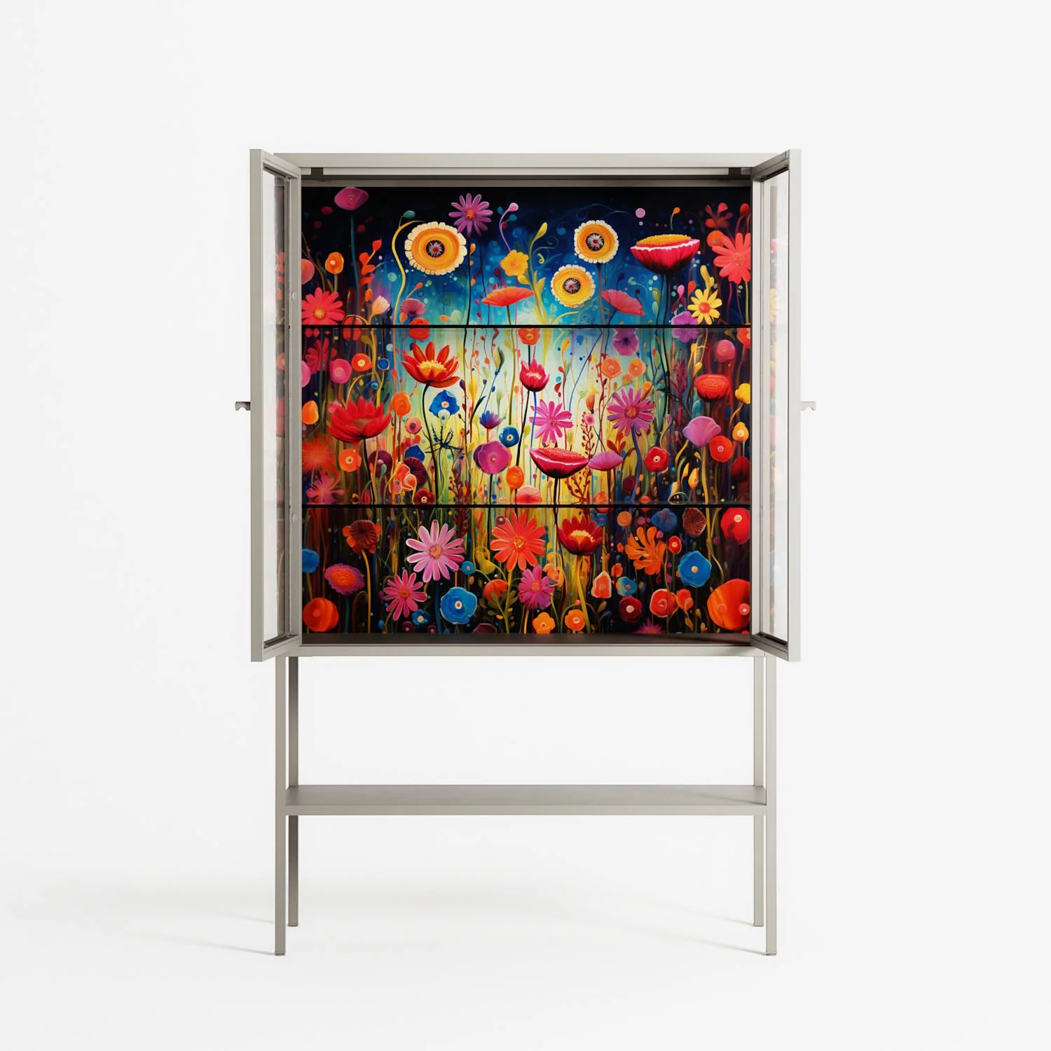 Greatful Meadow - Loft Cabinet - Nur Rydberg - Pebble - Clear glass - Image 3