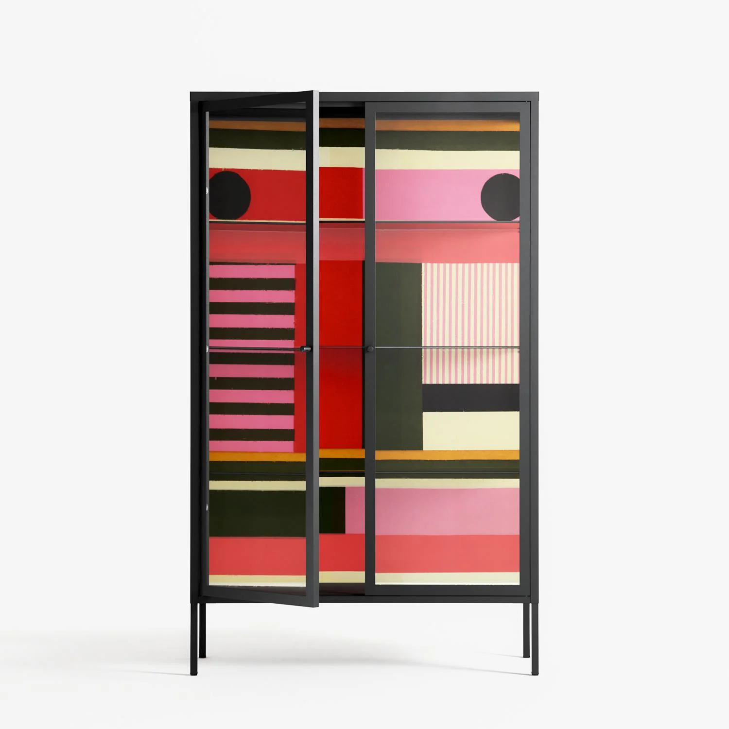 Harmonic - Cabinet - Rikki Hewitt - Antracite - Clear glass - Image 2