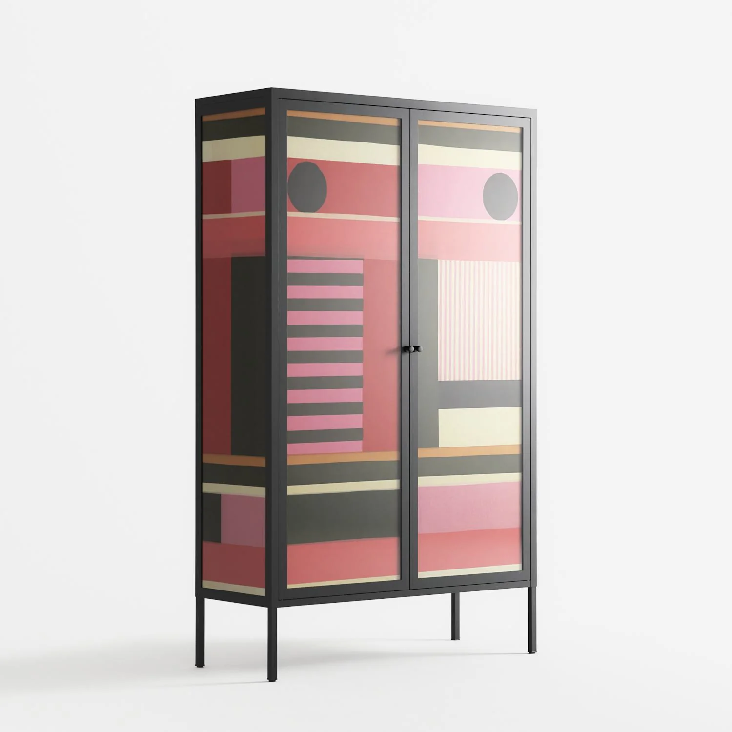 Harmonic - Cabinet - Rikki Hewitt - Antracite - Overlay Glass - Image 4