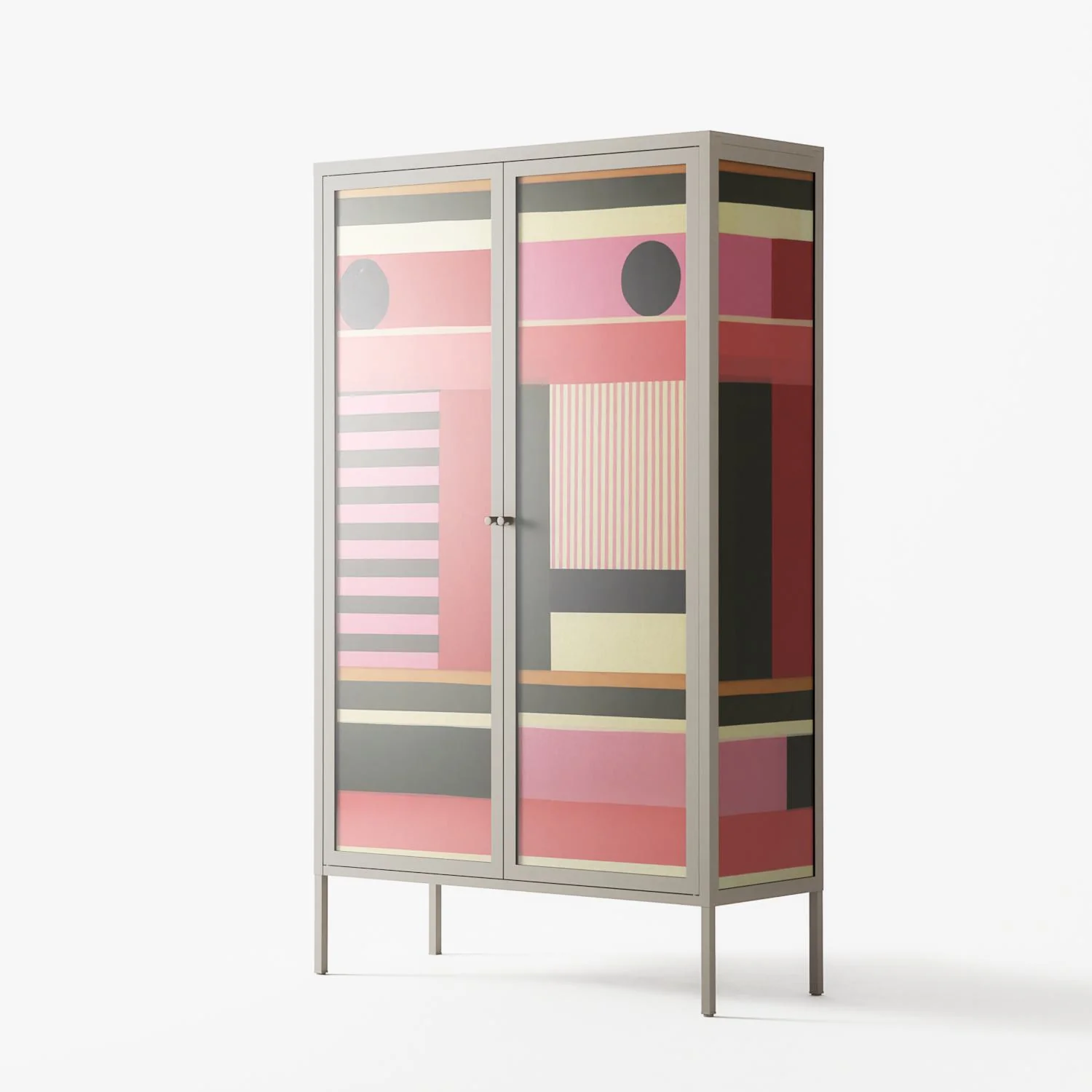 Harmonic - Cabinet - Rikki Hewitt - Pebble - Overlay Glass - Image 2