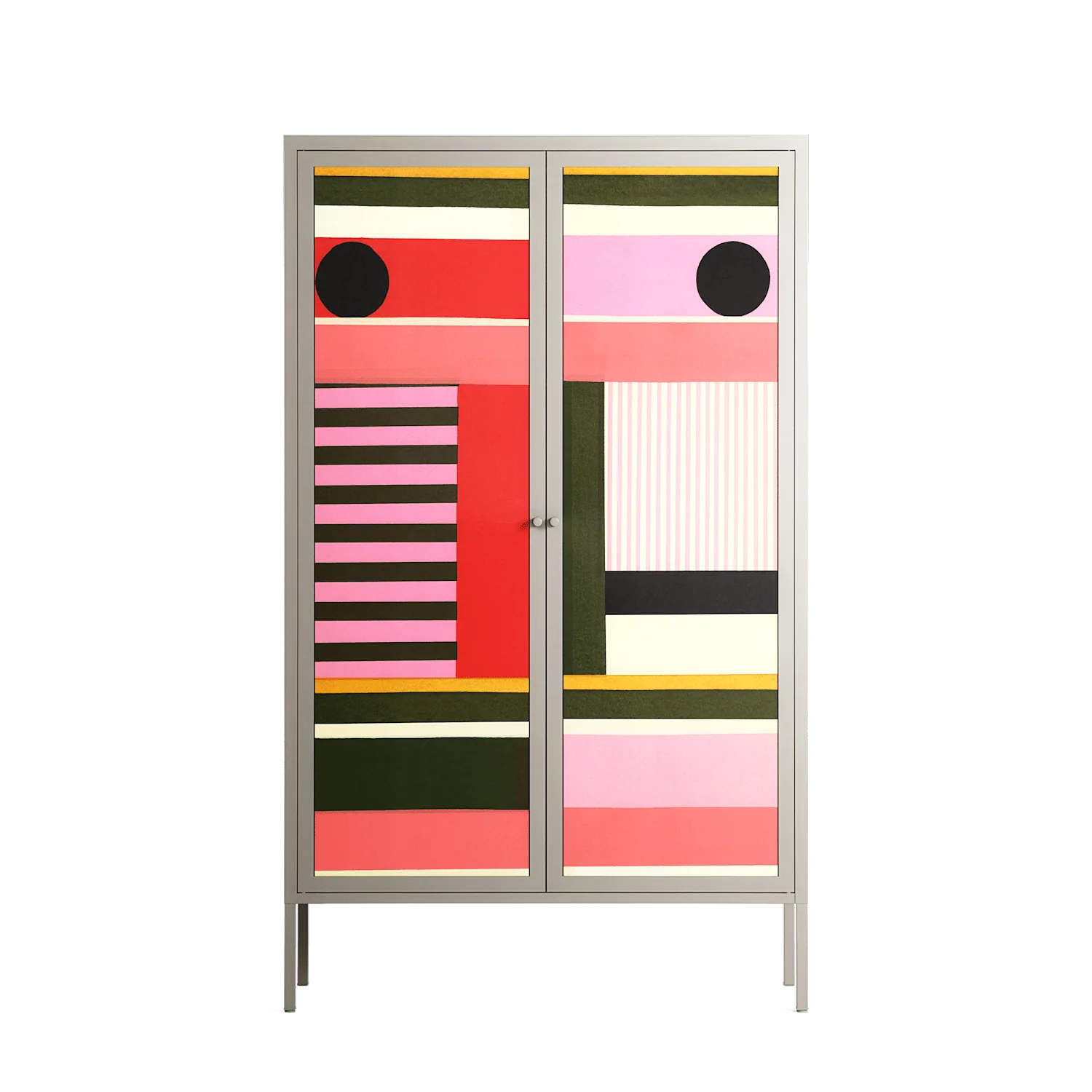 Harmonic - Cabinet - Rikki Hewitt - Pebble - Overlay Metal