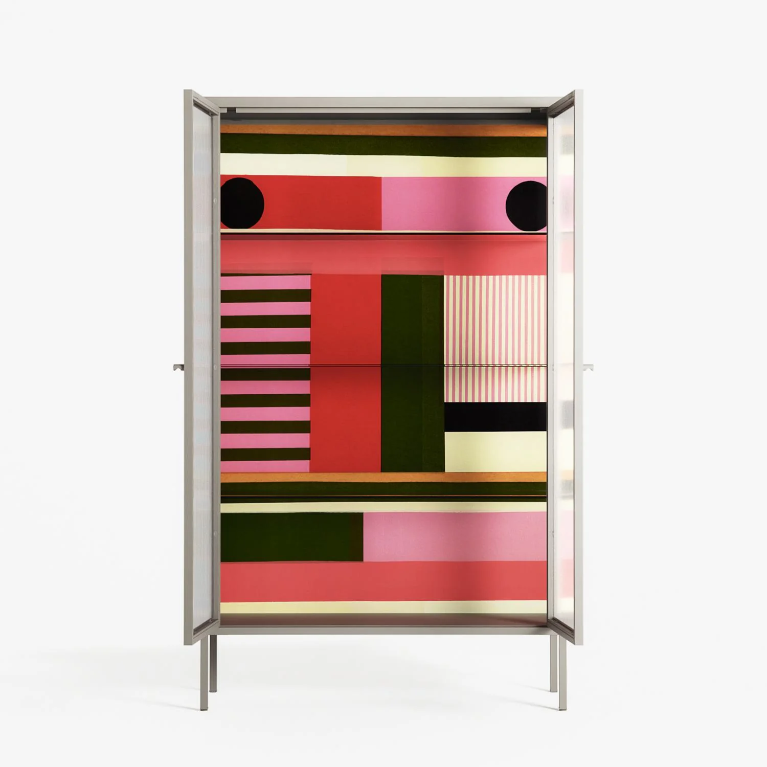 Harmonic - Cabinet - Rikki Hewitt - Pebble - Reeded glass - Image 3