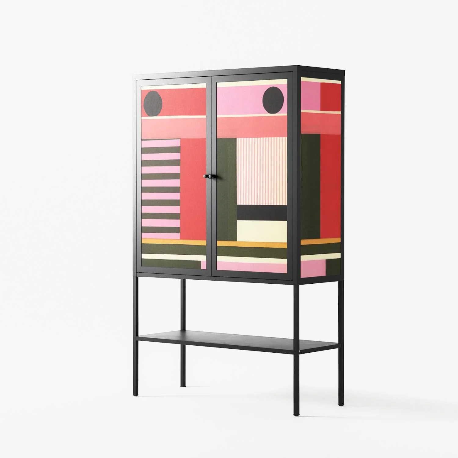 Harmonic - Loft Cabinet - Rikki Hewitt - Antracite - Overlay Metal - Image 2