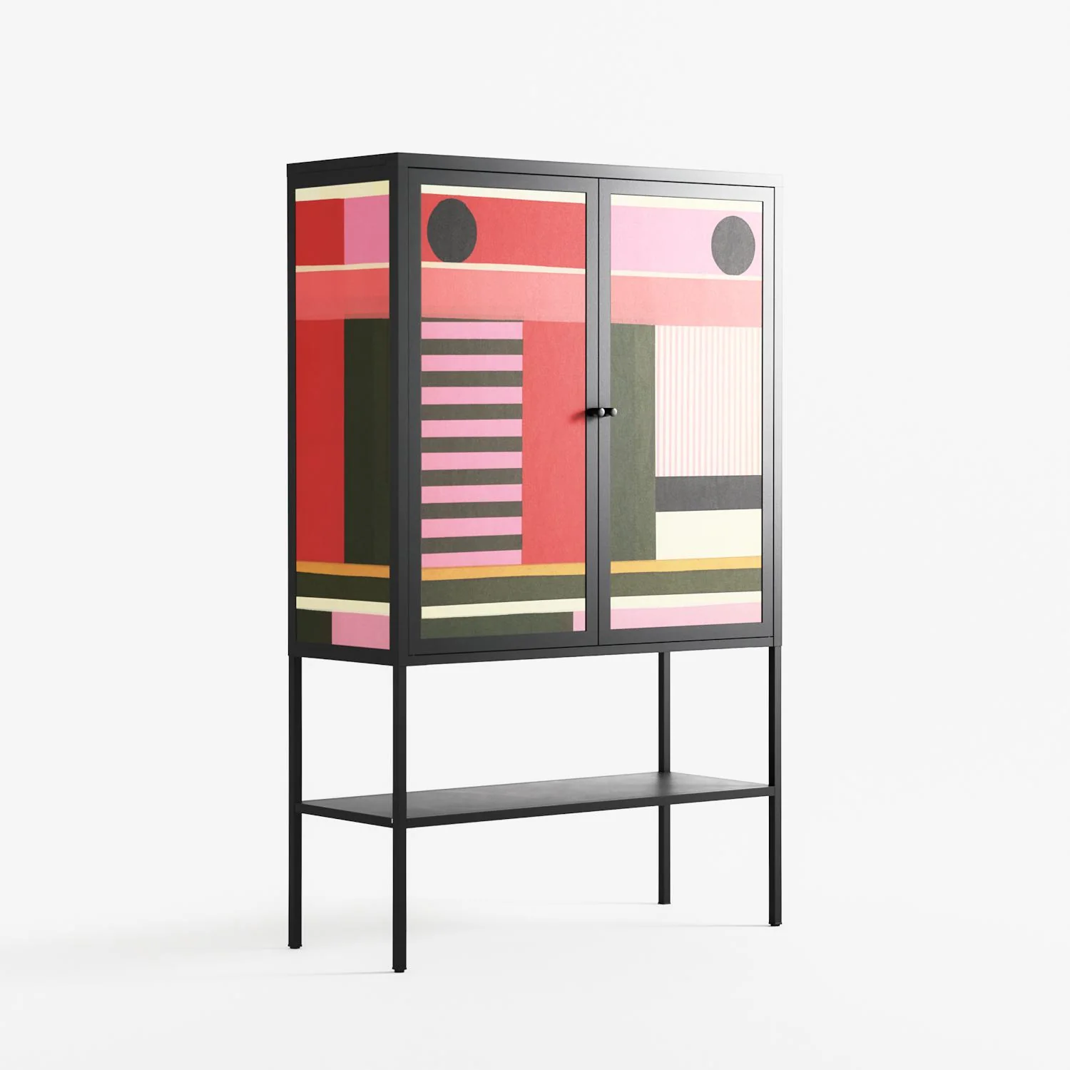 Harmonic - Loft Cabinet - Rikki Hewitt - Antracite - Overlay Metal - Image 4