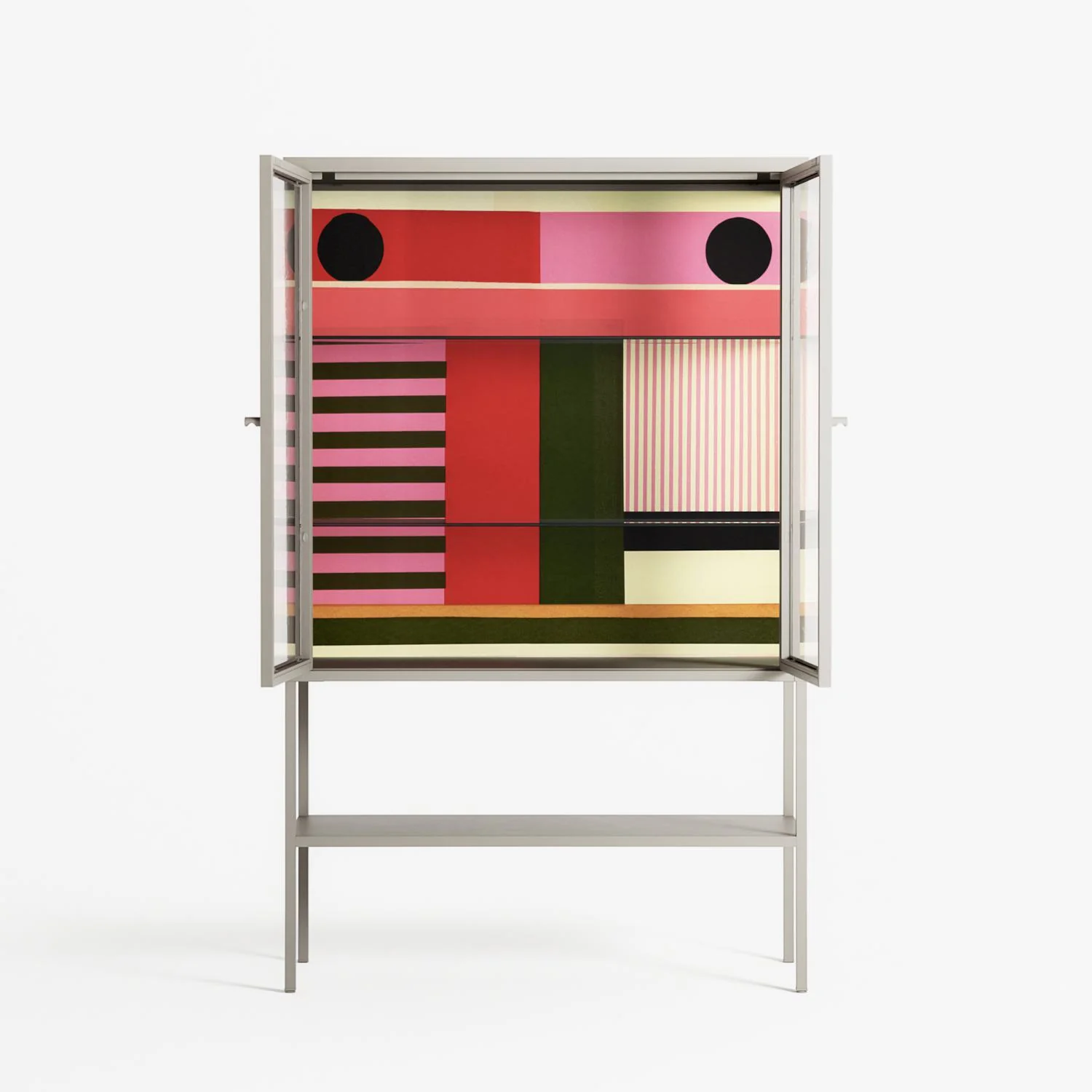 Harmonic - Loft Cabinet - Rikki Hewitt - Pebble - Clear glass - Image 3