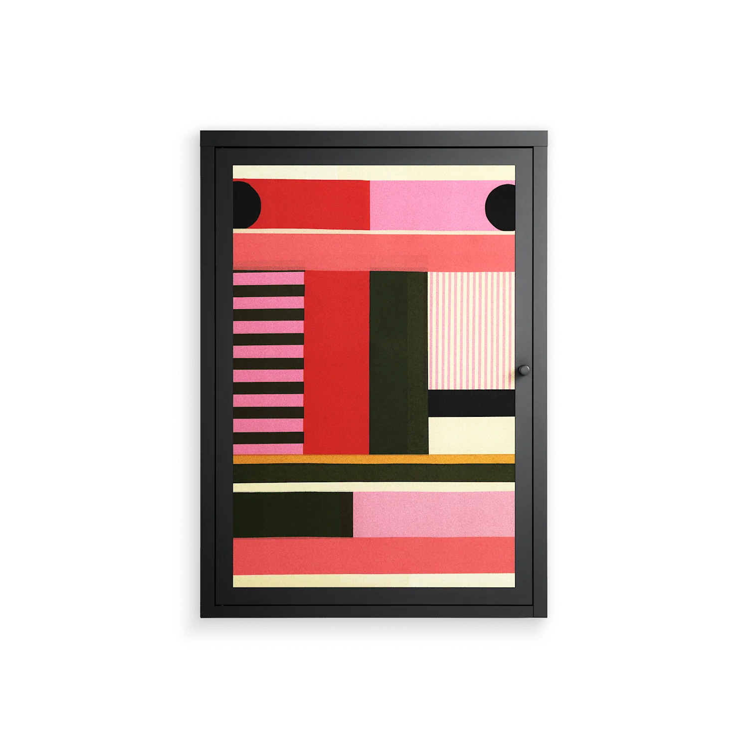 Harmonic - Wall Cabinet - Rikki Hewitt - Antracite - Overlay Metal