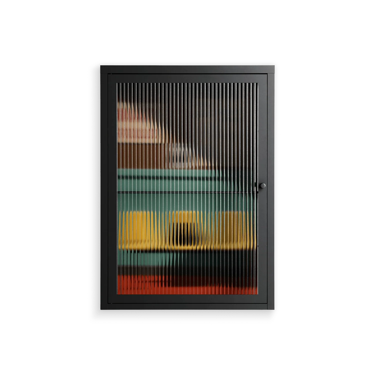 Have You Seen Bert - Wall Cabinet - Kristin Eriksson - Antracite - Reeded glass