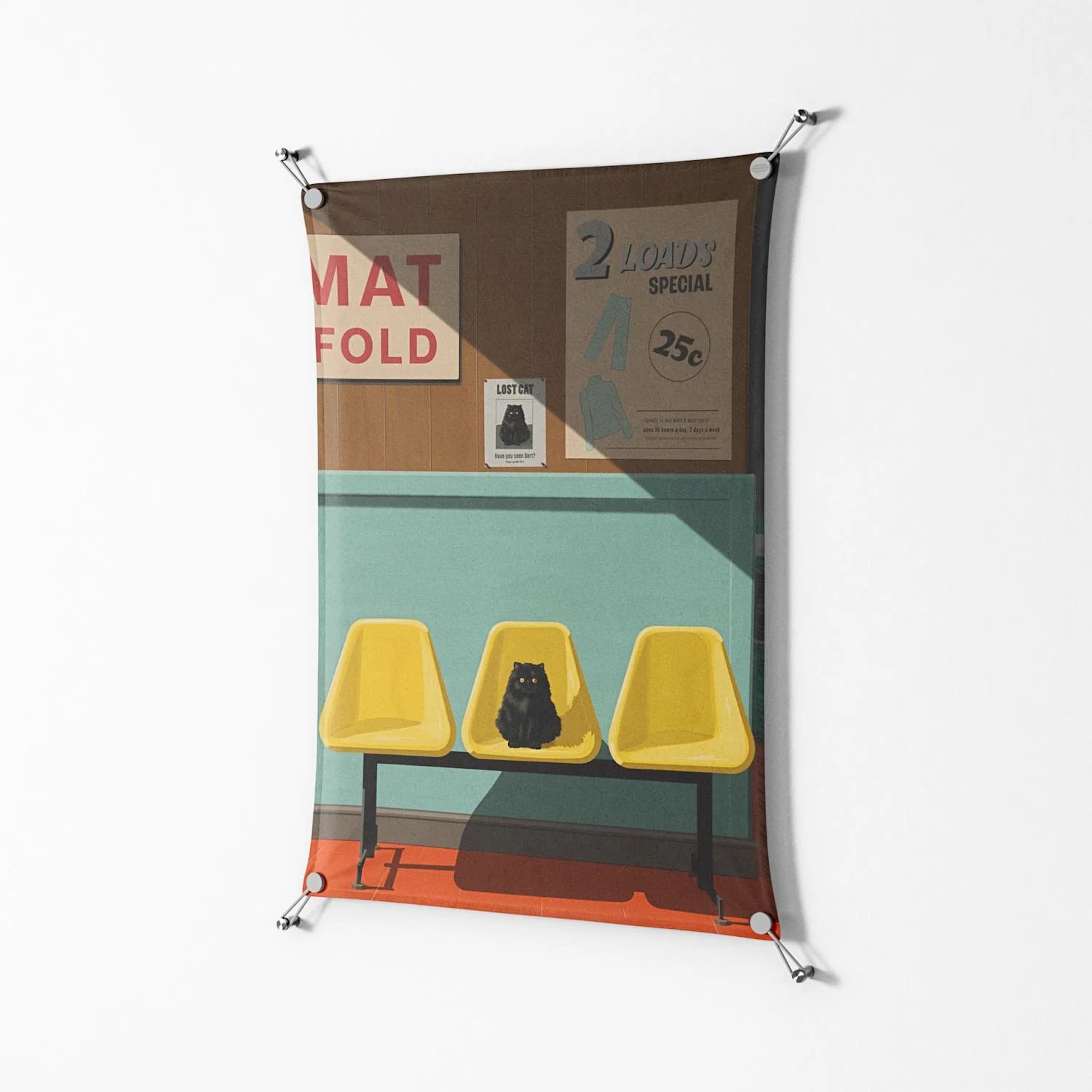 Have You Seen Bert - Work On Wall - Kristin Eriksson - Silver - 70 x 100 cm - Image 2