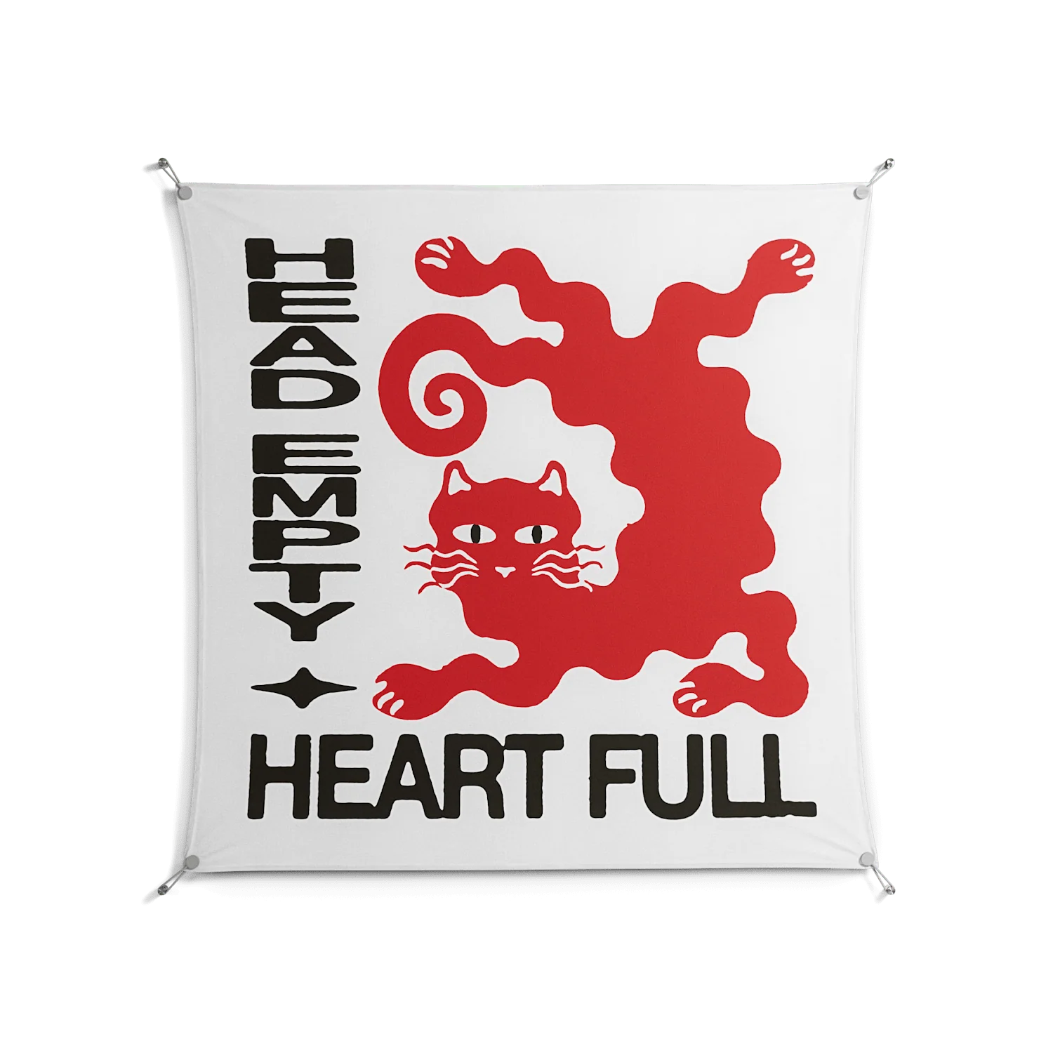 Heart Full - Work On Wall - Alexander Khabbazi - Silver - 140 x 140 cm