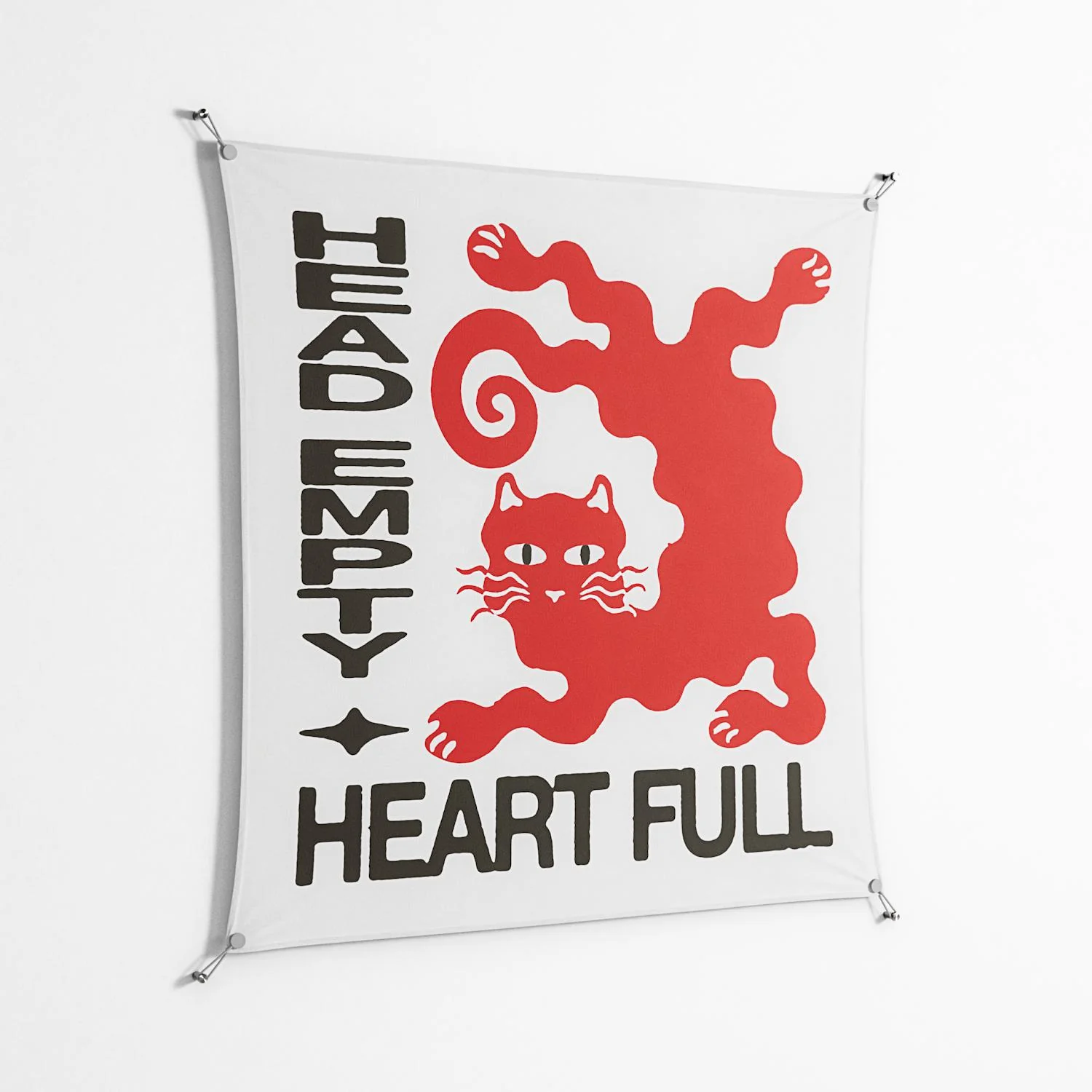 Heart Full - Work On Wall - Alexander Khabbazi - Silver - 140 x 140 cm - Image 2