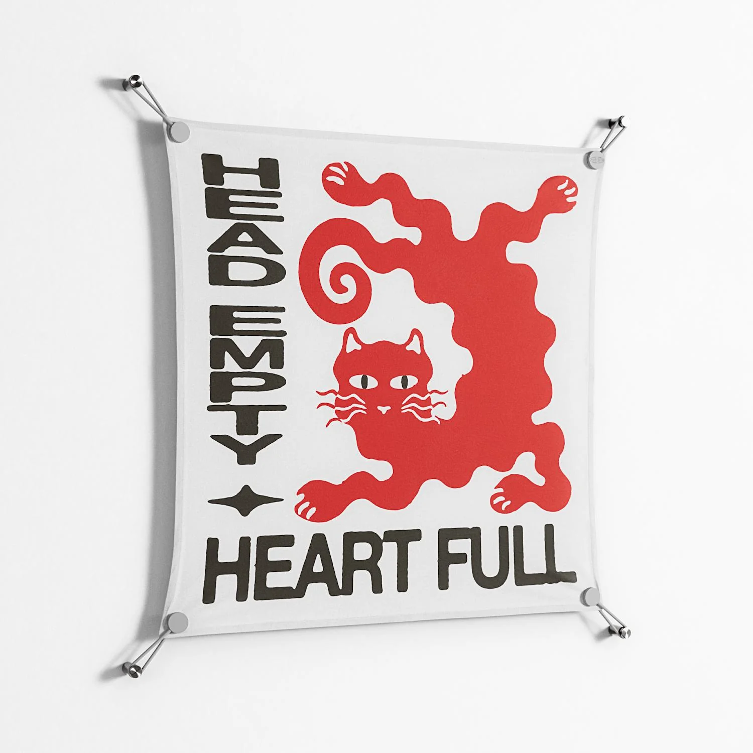 Heart Full - Work On Wall - Alexander Khabbazi - Silver - 70 x 70 cm - Image 2