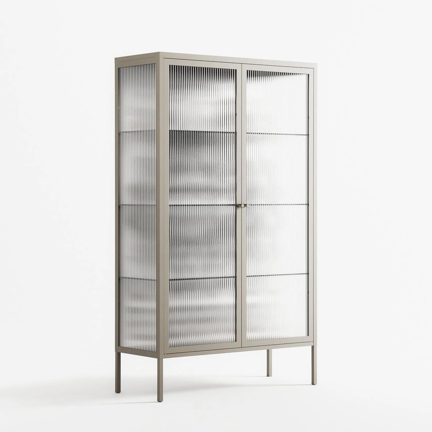Hounds - Cabinet - Alexander Khabbazi - Pebble - Reeded glass - Image 4