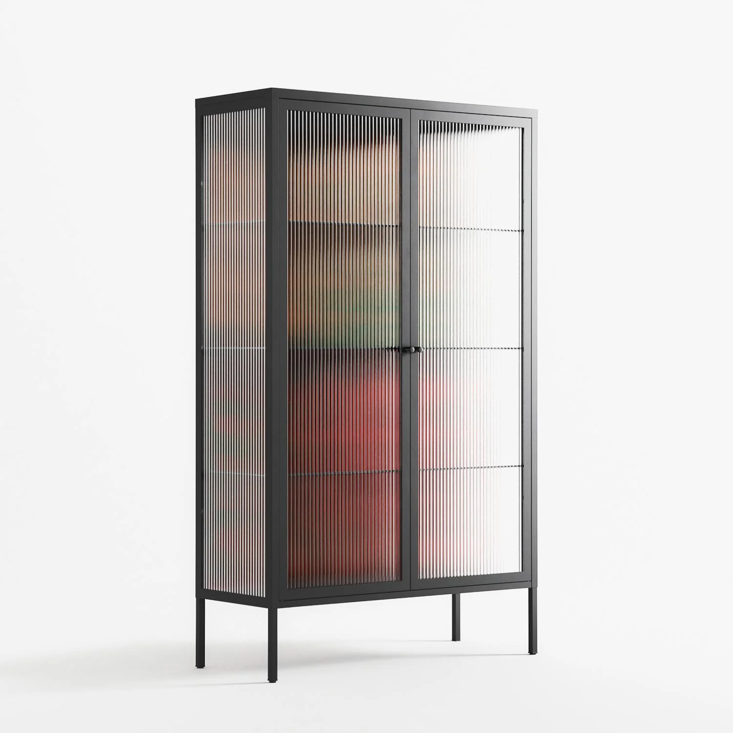 Hours - Cabinet - Oluwasheyi Adebayo - Antracite - Reeded glass - Image 4