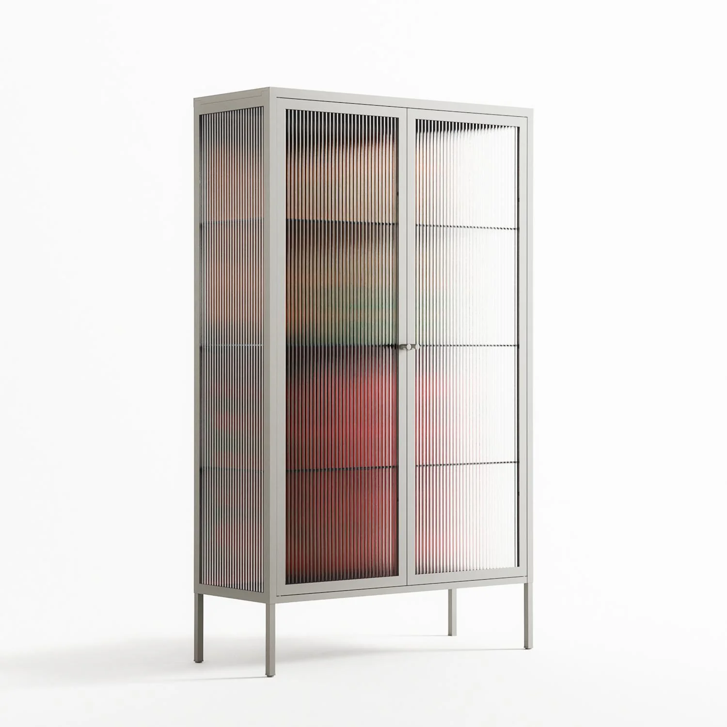 Hours - Cabinet - Oluwasheyi Adebayo - Chalk - Reeded glass - Image 4