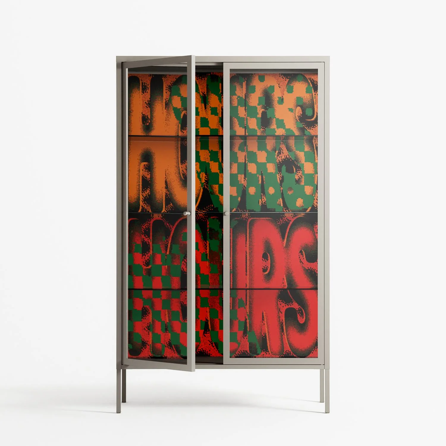 Hours - Cabinet - Oluwasheyi Adebayo - Pebble - Clear glass - Image 2