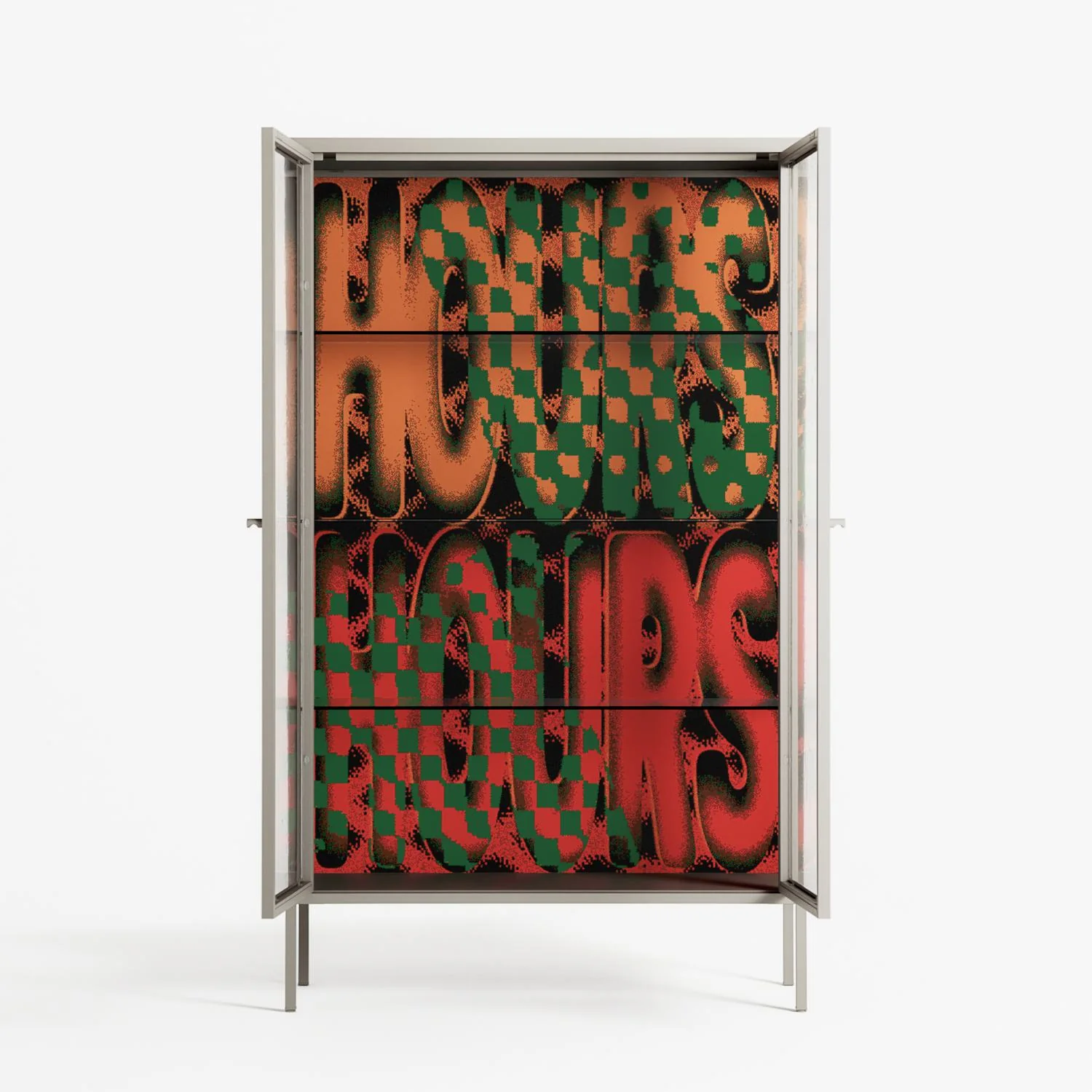 Hours - Cabinet - Oluwasheyi Adebayo - Pebble - Clear glass - Image 3
