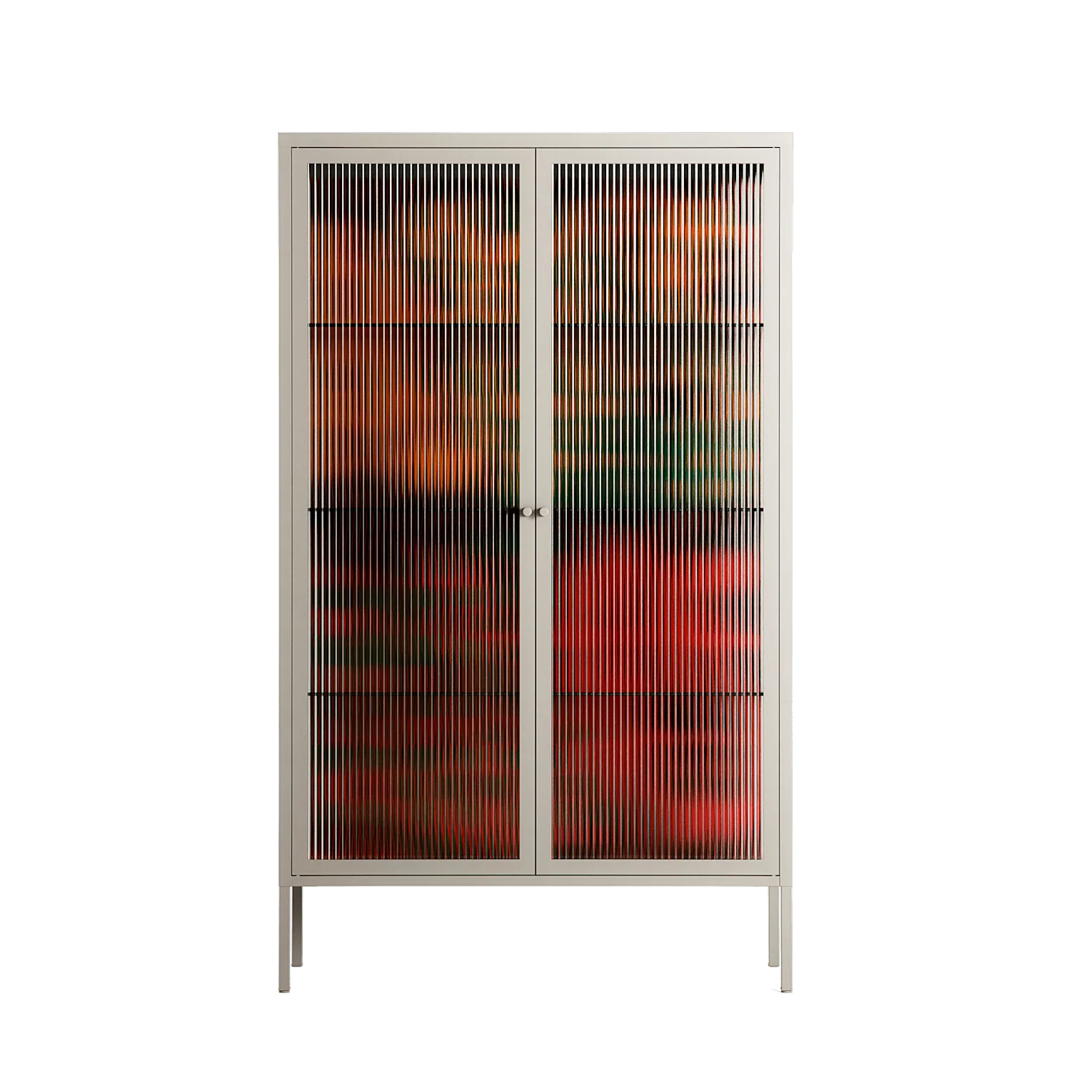 Hours - Cabinet - Oluwasheyi Adebayo - Pebble - Reeded glass