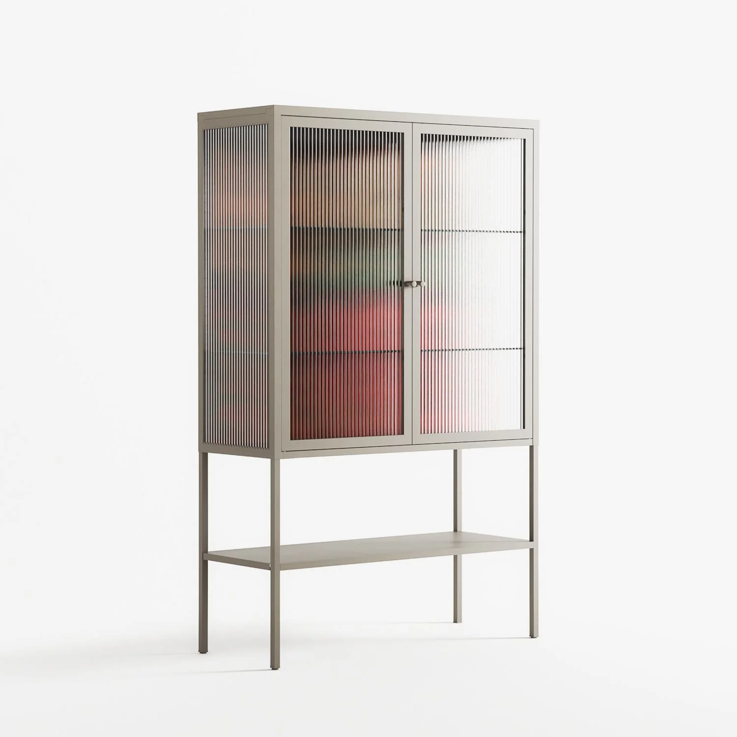 Hours - Loft Cabinet - Oluwasheyi Adebayo - Pebble - Reeded glass - Image 4