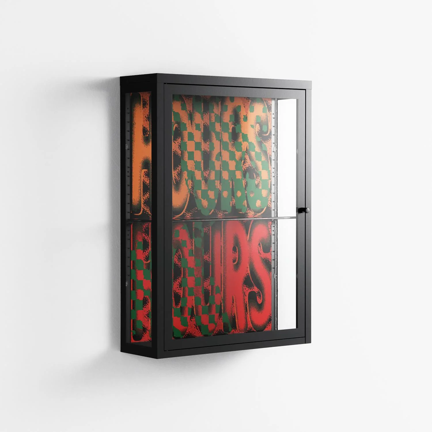 Hours - Wall Cabinet - Oluwasheyi Adebayo - Antracite - Clear glass - Image 4