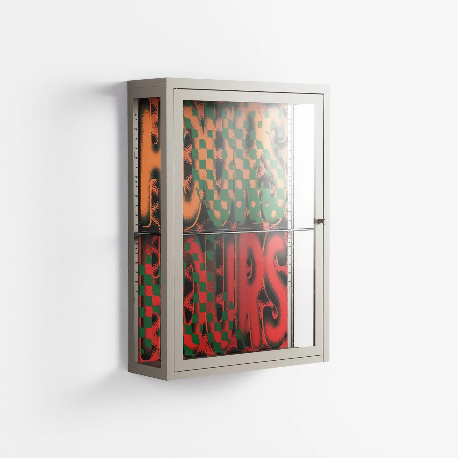 Hours - Wall Cabinet - Oluwasheyi Adebayo - Pebble - Clear glass - Image 4