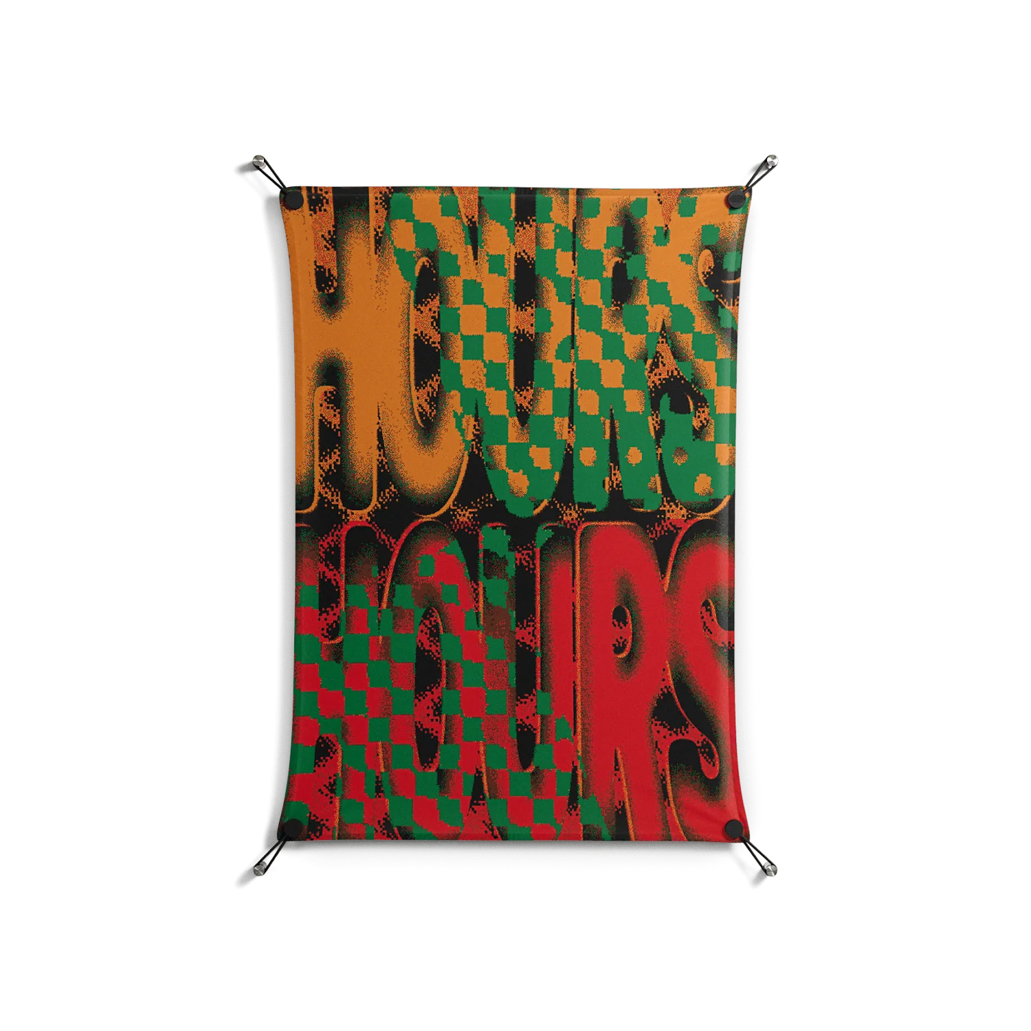 Hours - Work On Wall - Oluwasheyi Adebayo - Black - 70 x 100 cm