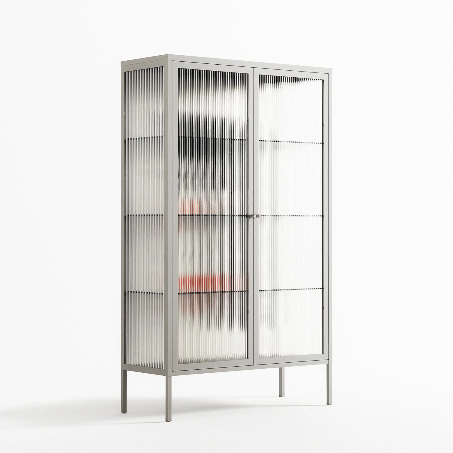 Howdy - Cabinet - Aley Wild - Chalk - Reeded glass - Image 4