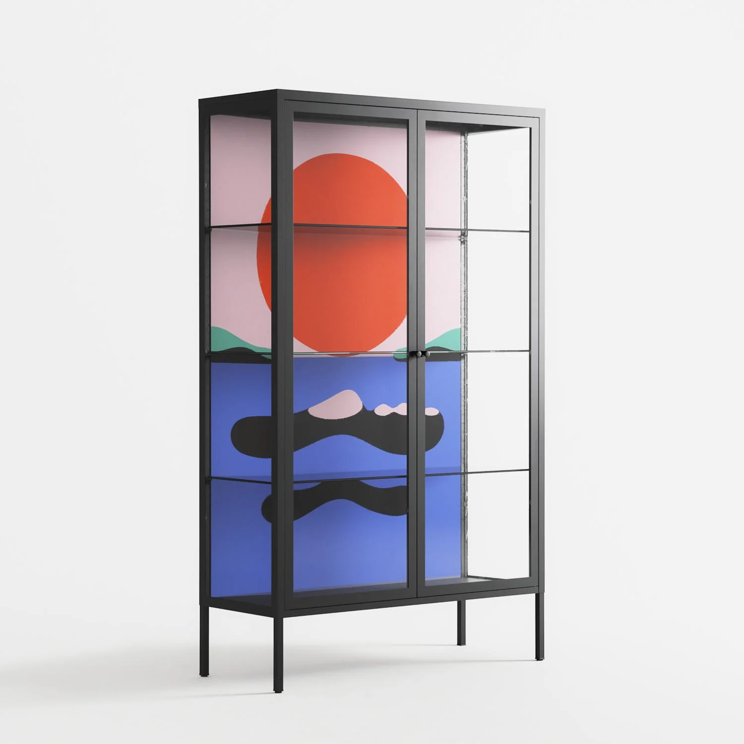 Immergé - Cabinet - David Vanadia - Antracite - Clear glass - Image 4