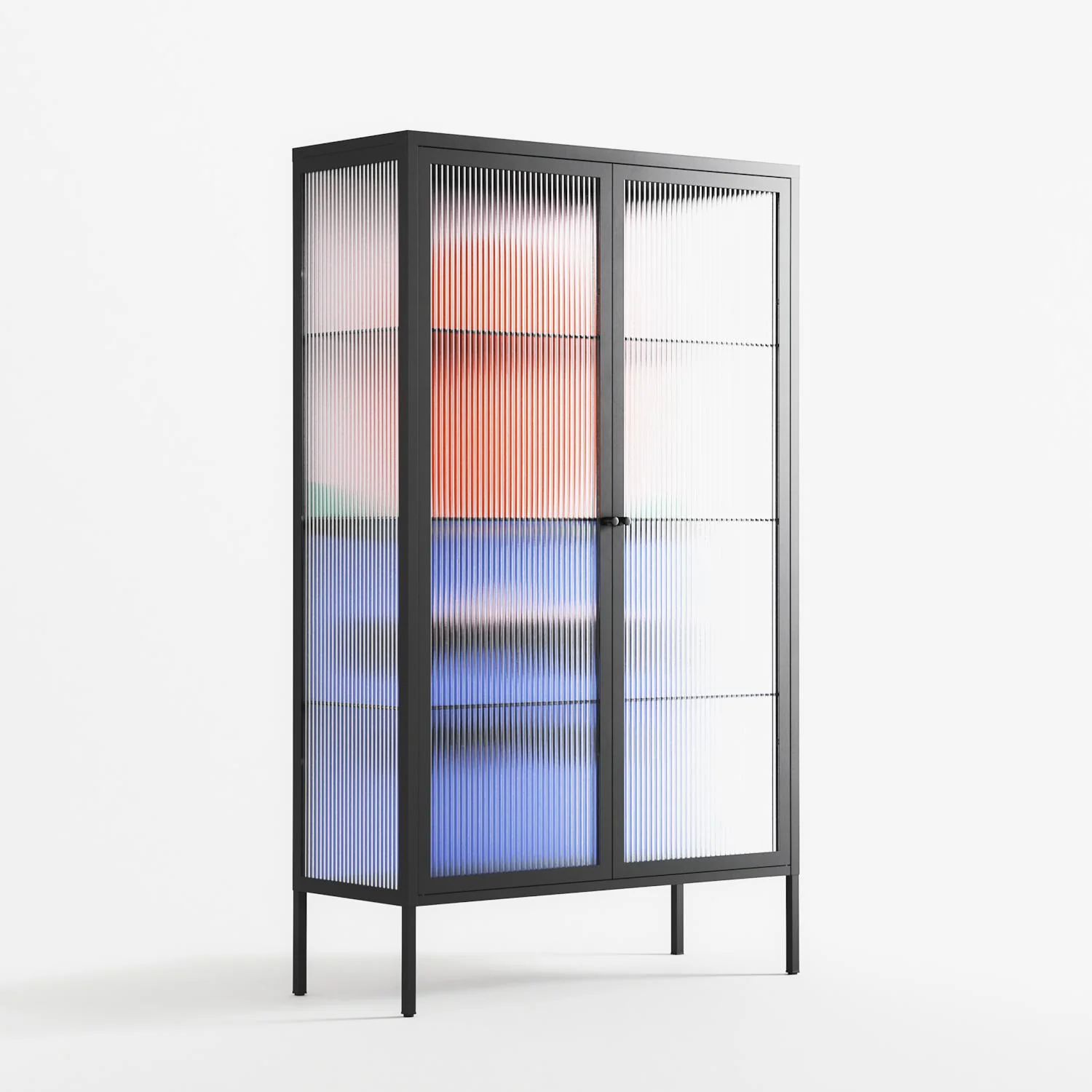 Immergé - Cabinet - David Vanadia - Antracite - Reeded glass - Image 4