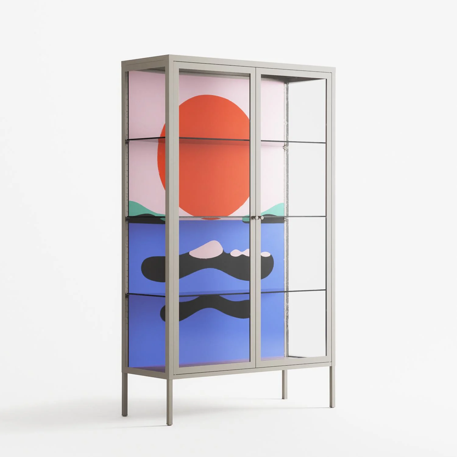 Immergé - Cabinet - David Vanadia - Pebble - Clear glass - Image 4