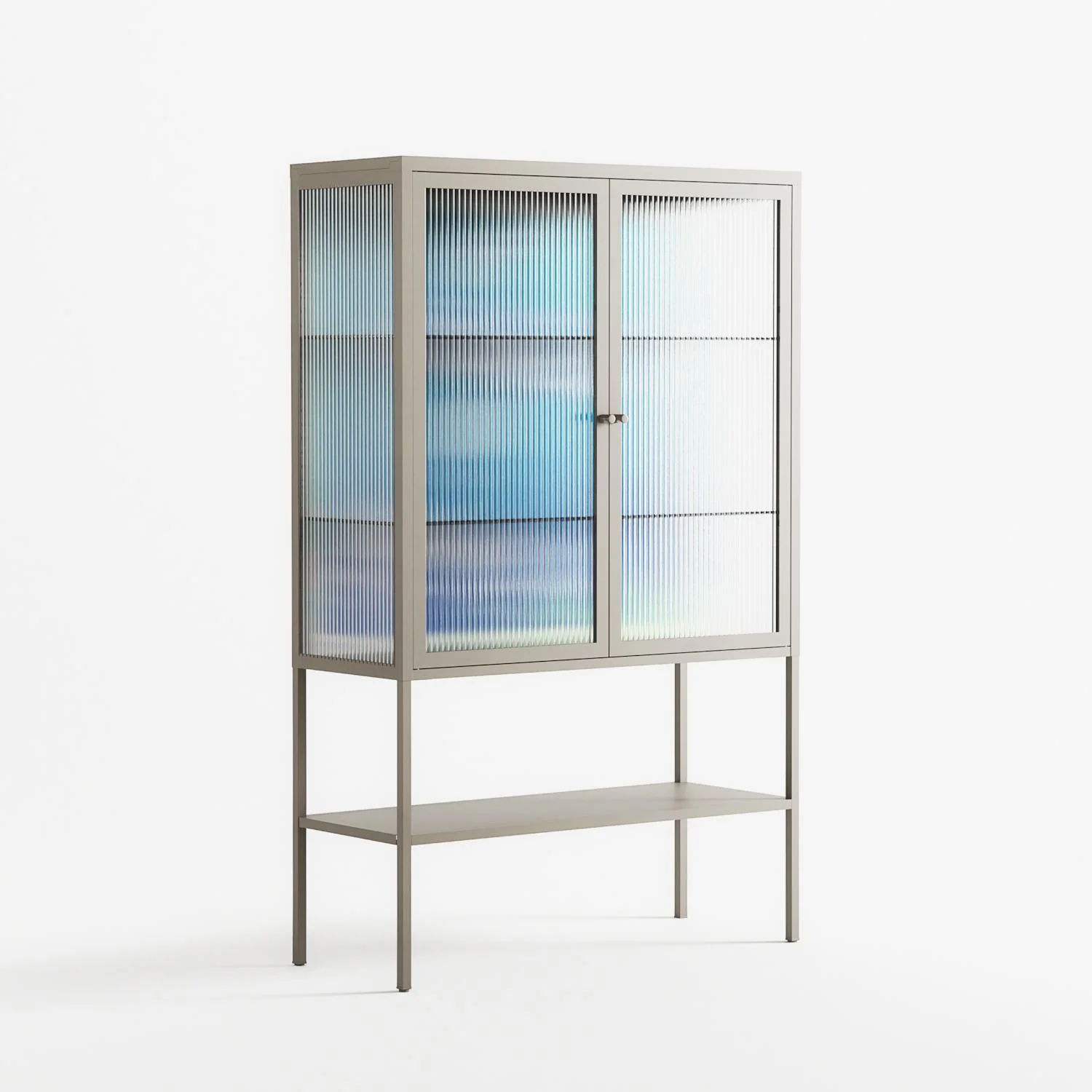 It Comes in Waves - Loft Cabinet - Ciara Wade - Pebble - Reeded glass - Image 4