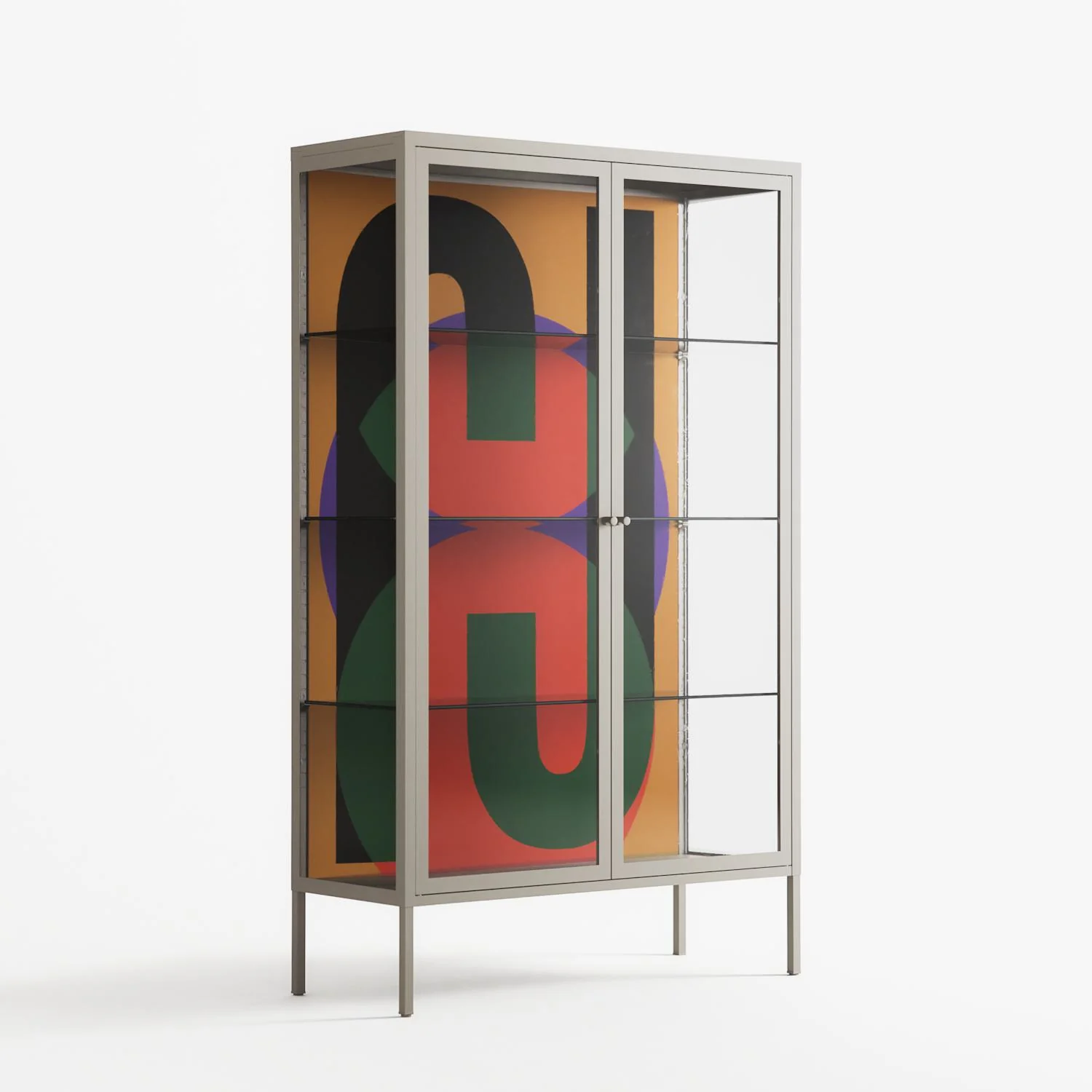 JJ - Cabinet - Oluwasheyi Adebayo - Pebble - Clear glass - Image 4