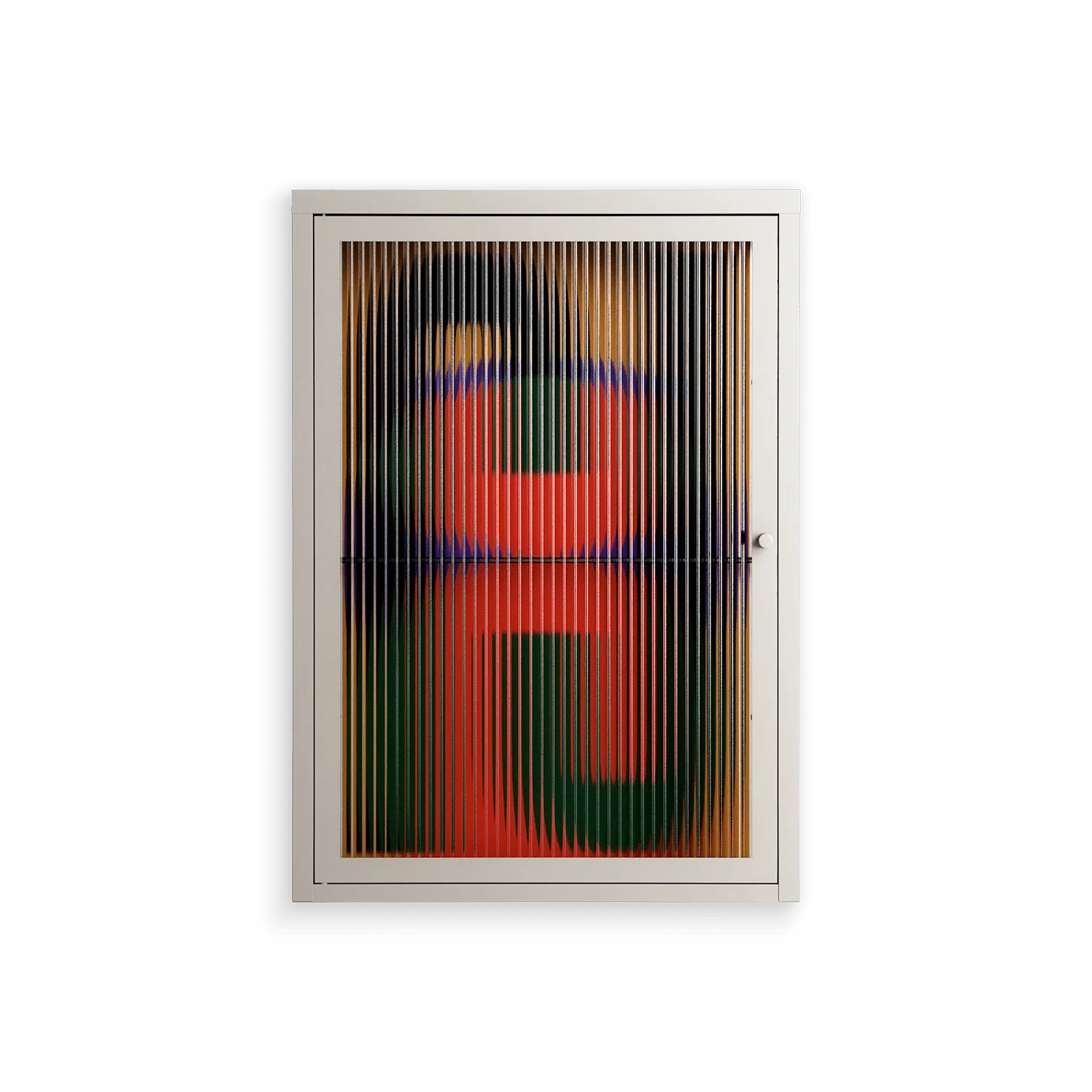 JJ - Wall Cabinet - Oluwasheyi Adebayo - Pebble - Reeded glass