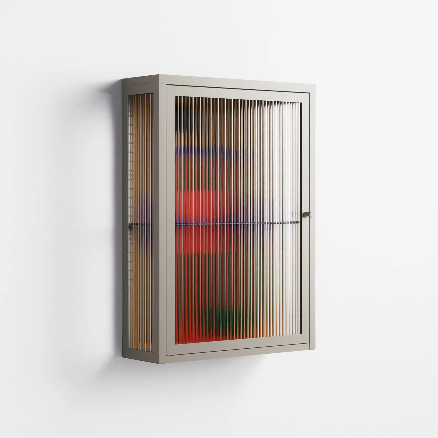 JJ - Wall Cabinet - Oluwasheyi Adebayo - Pebble - Reeded glass - Image 4
