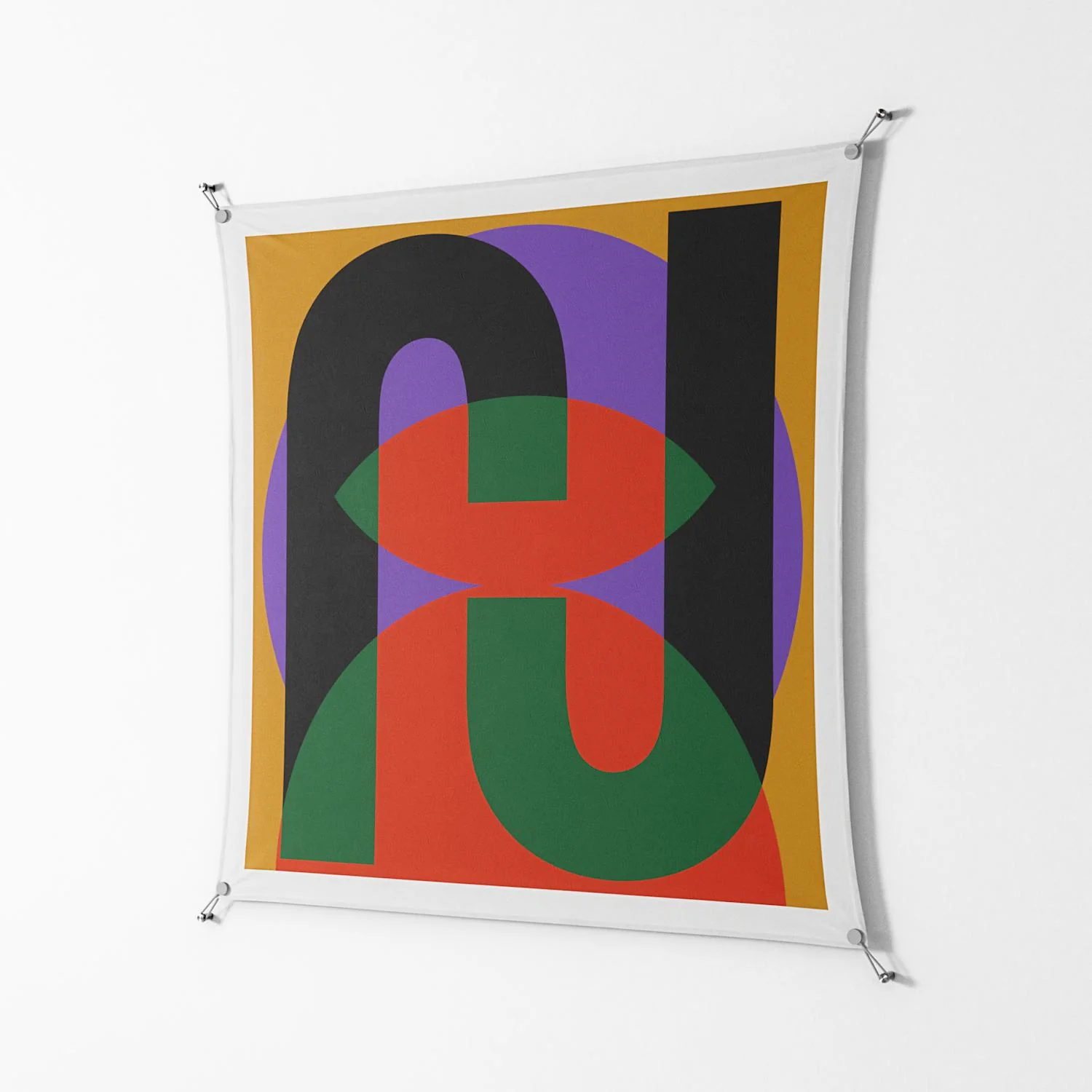 JJ - Work On Wall - Oluwasheyi Adebayo - Silver - 140 x 140 cm - Image 2