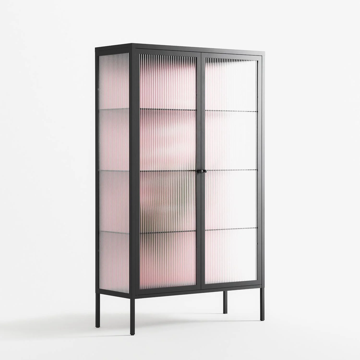 Kalas Konvalj - Cabinet - Nur Rydberg - Antracite - Reeded glass - Image 4