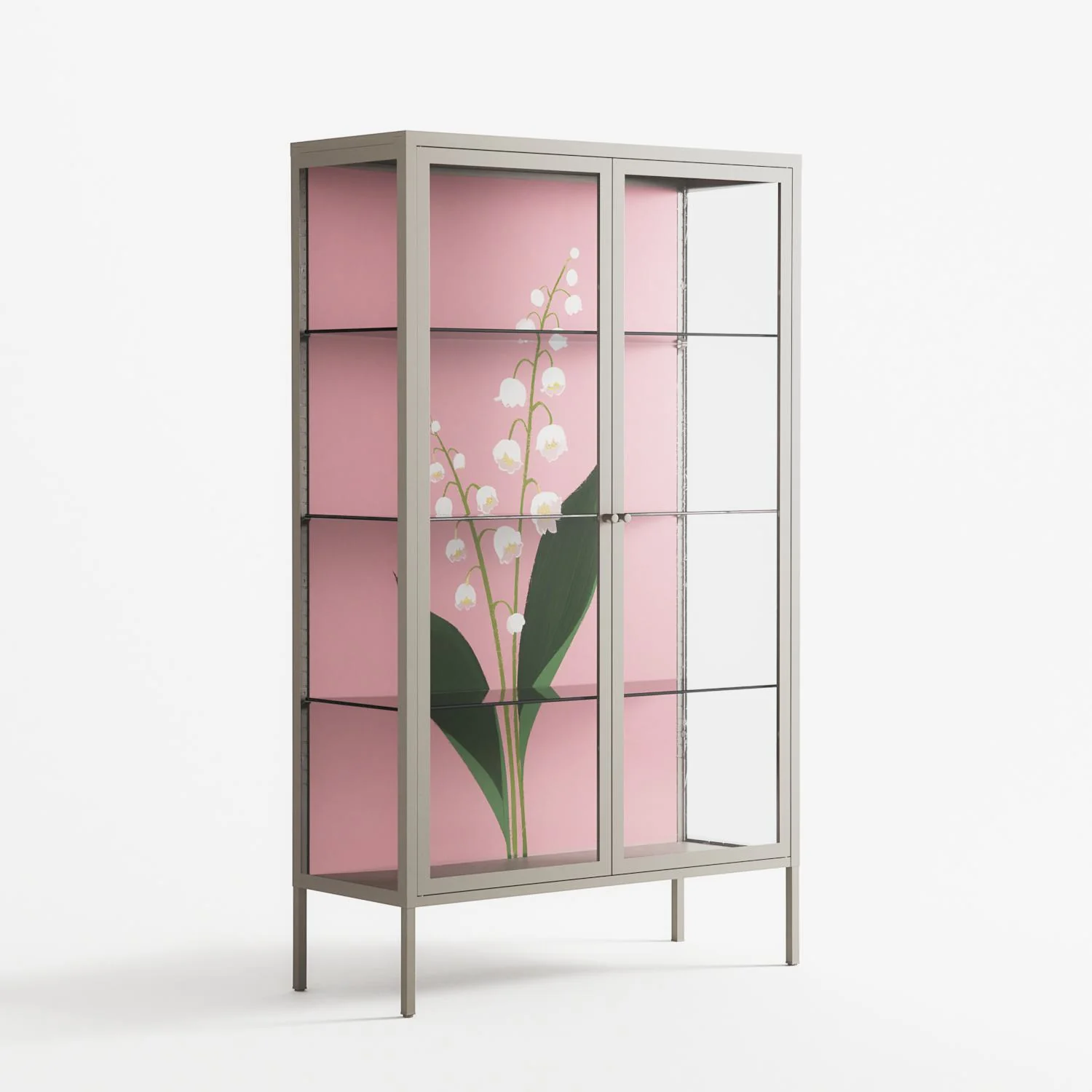 Kalas Konvalj - Cabinet - Nur Rydberg - Pebble - Clear glass - Image 4