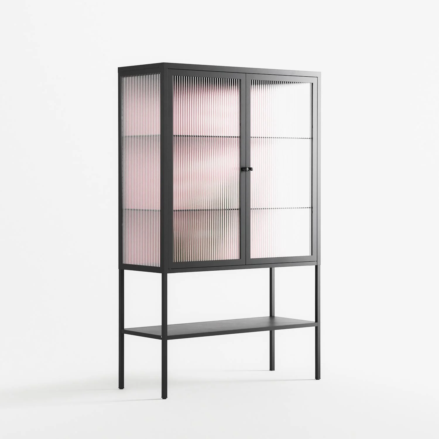 Kalas Konvalj - Loft Cabinet - Nur Rydberg - Antracite - Reeded glass - Image 4