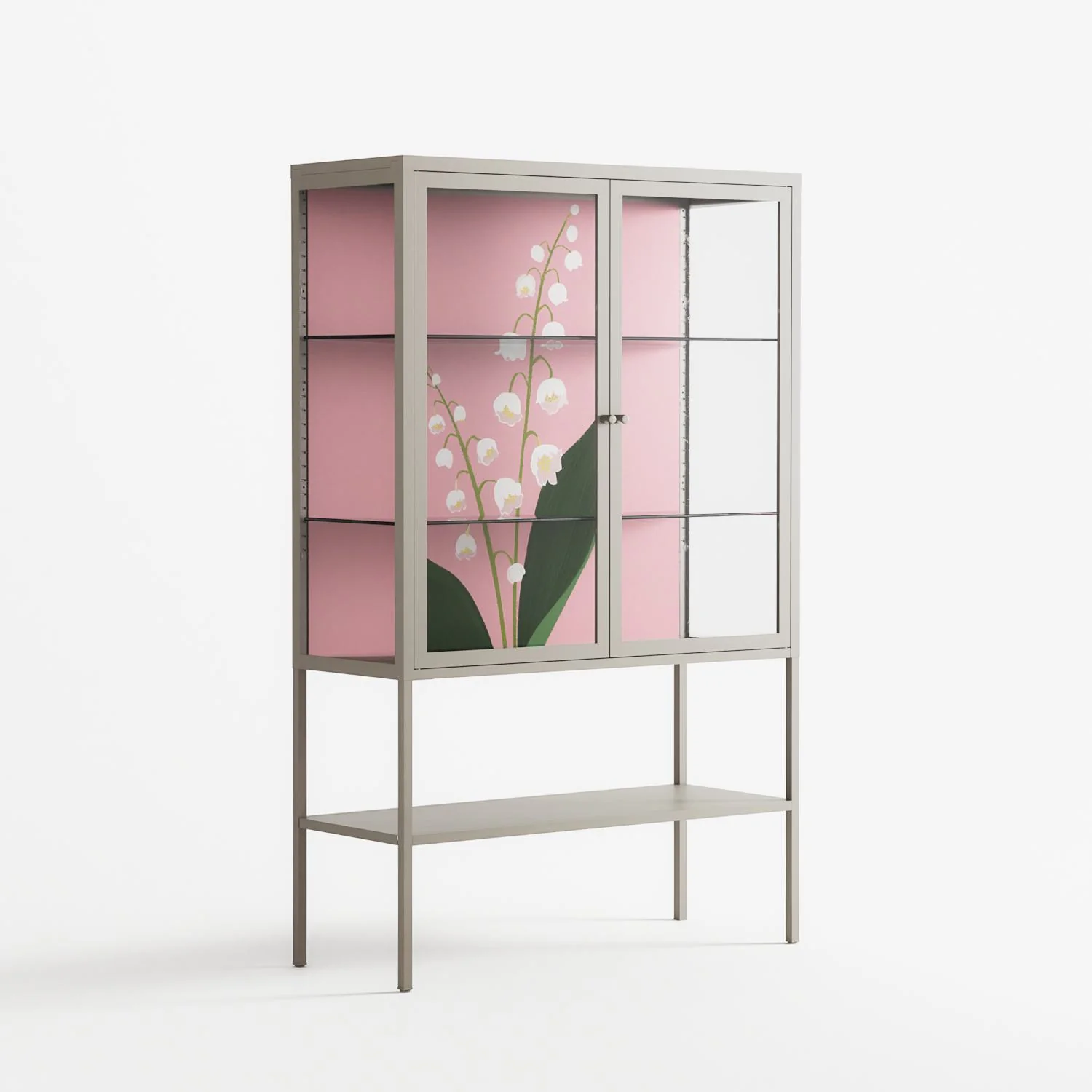 Kalas Konvalj - Loft Cabinet - Nur Rydberg - Pebble - Clear glass - Image 4