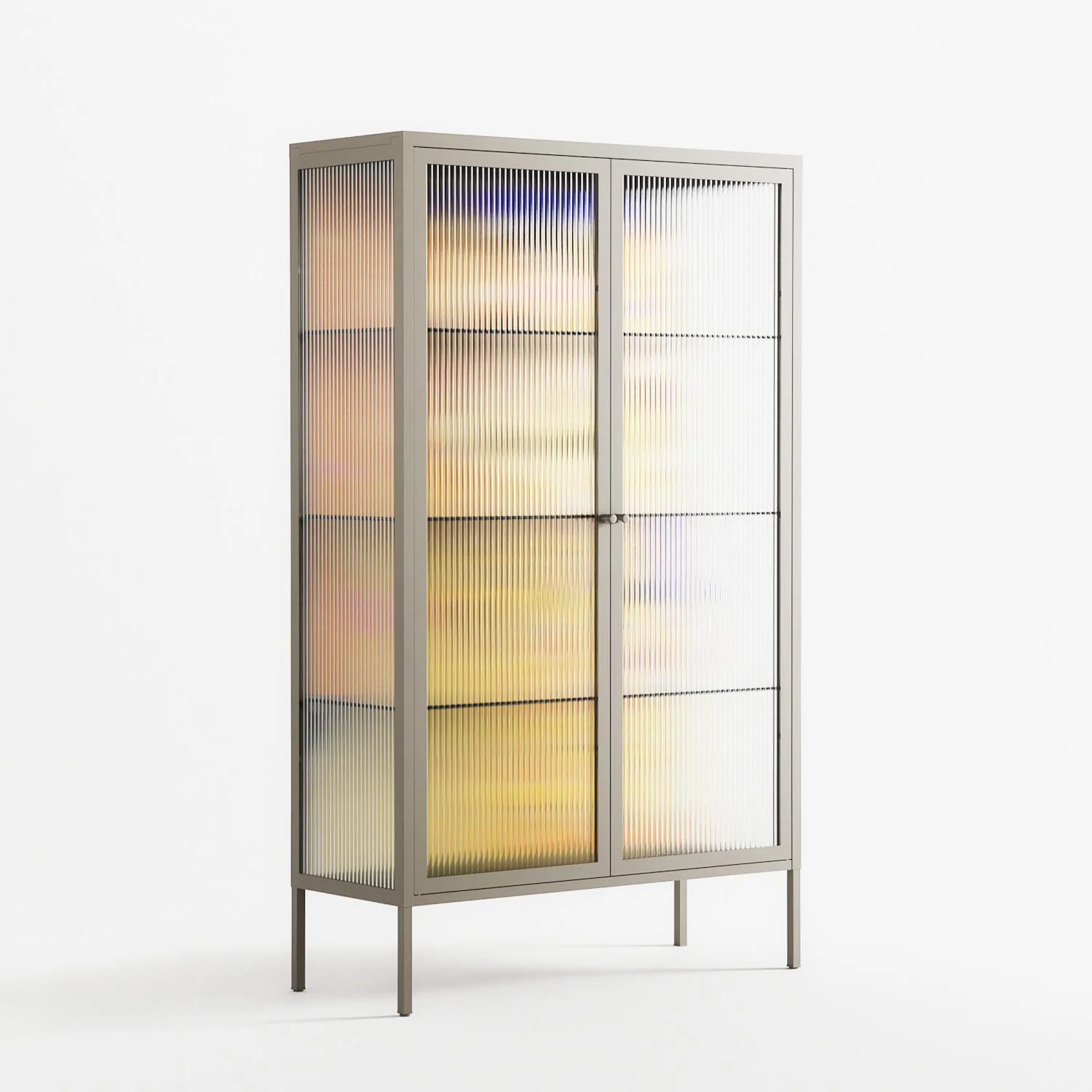 Klimt - Cabinet - Heather Zhou - Pebble - Reeded glass - Image 4