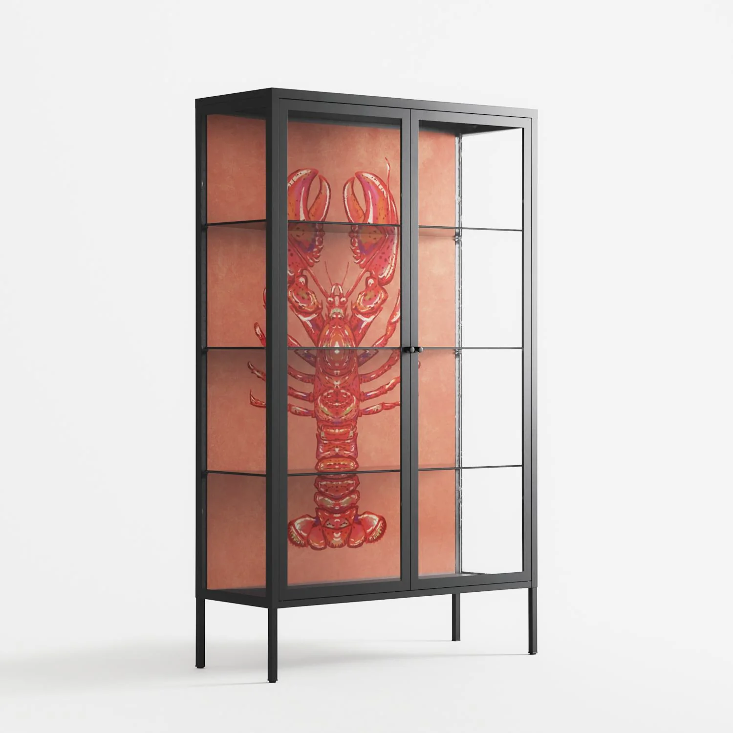 Lobster - Cabinet - Raissa Oltmanns - Antracite - Clear glass - Image 4