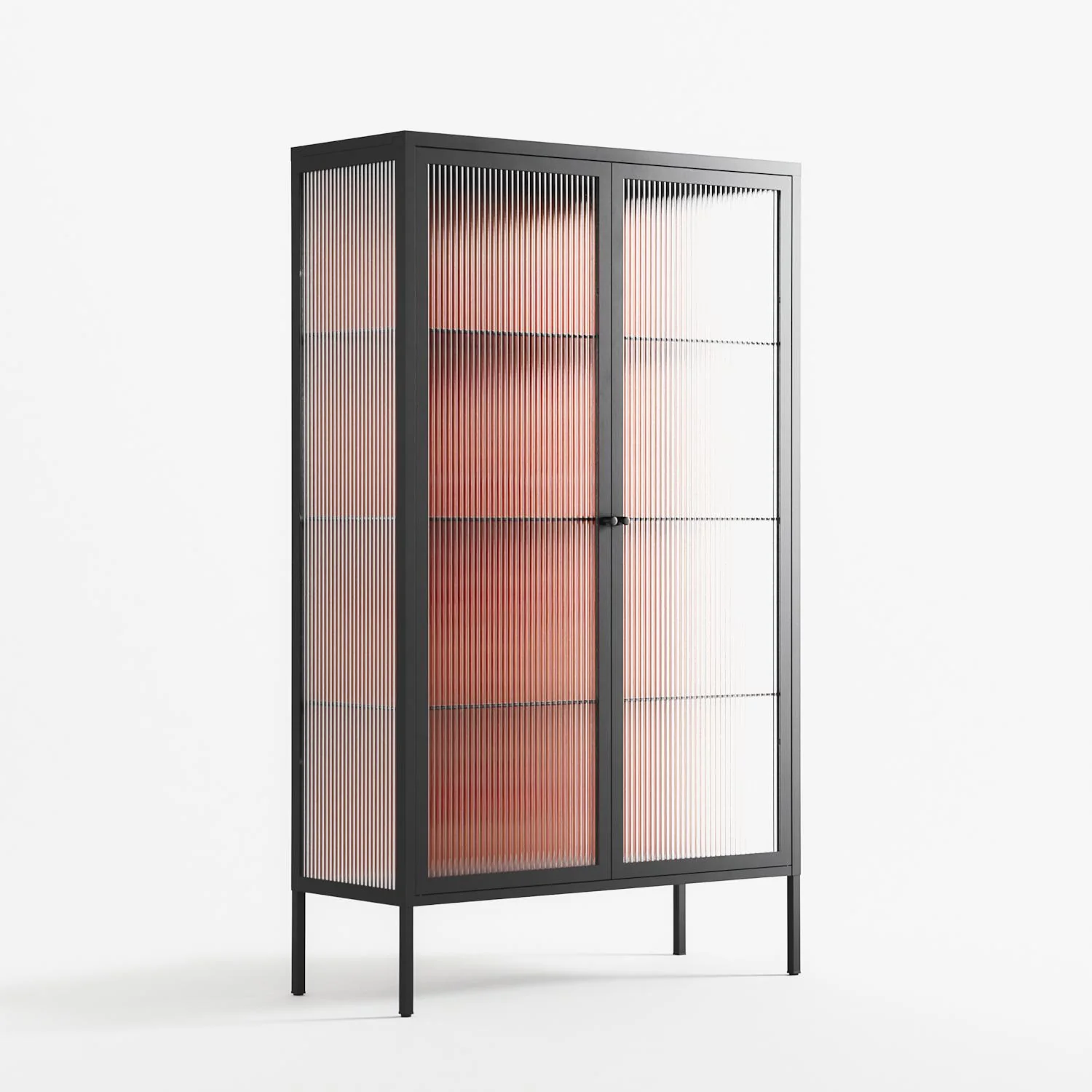 Lobster - Cabinet - Raissa Oltmanns - Antracite - Reeded glass - Image 4