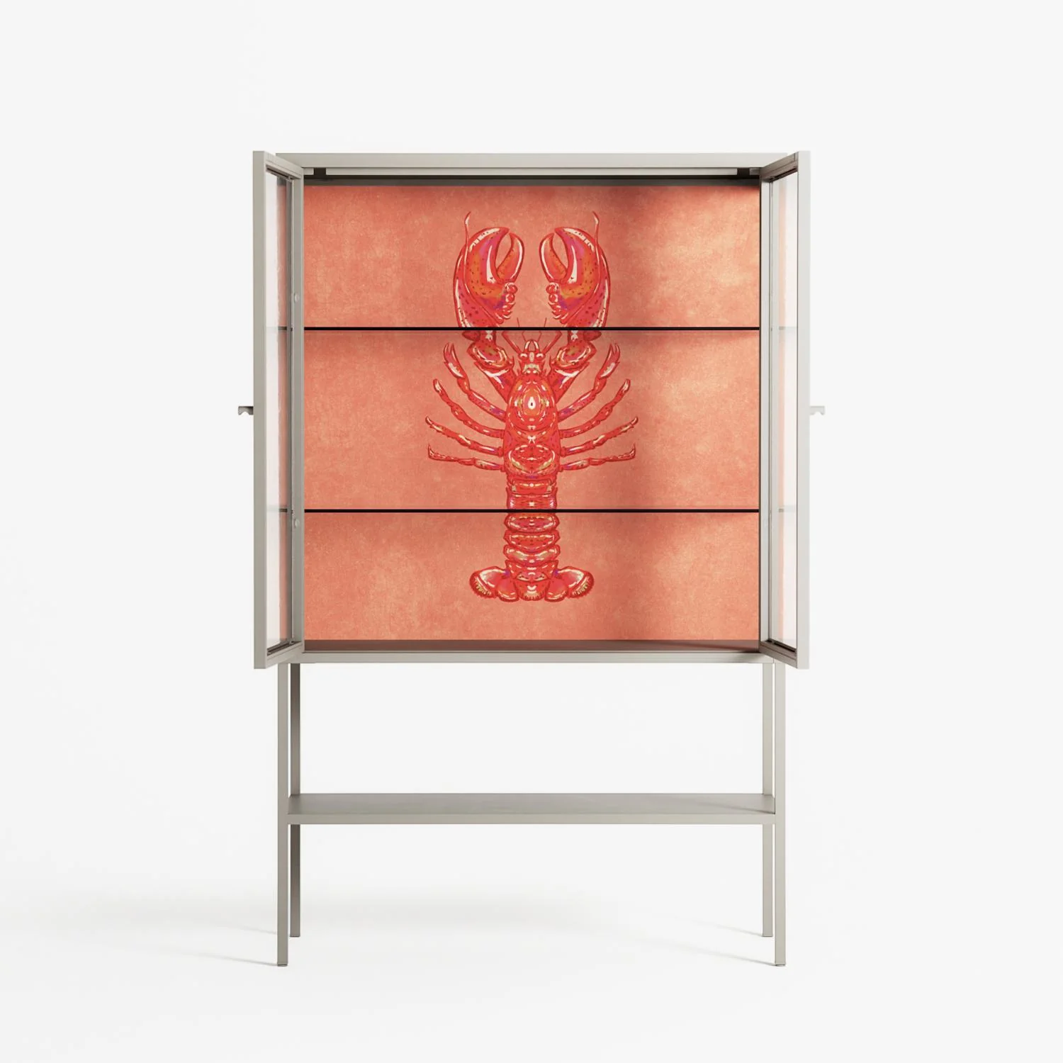Lobster - Loft Cabinet - Raissa Oltmanns - Pebble - Clear glass - Image 3