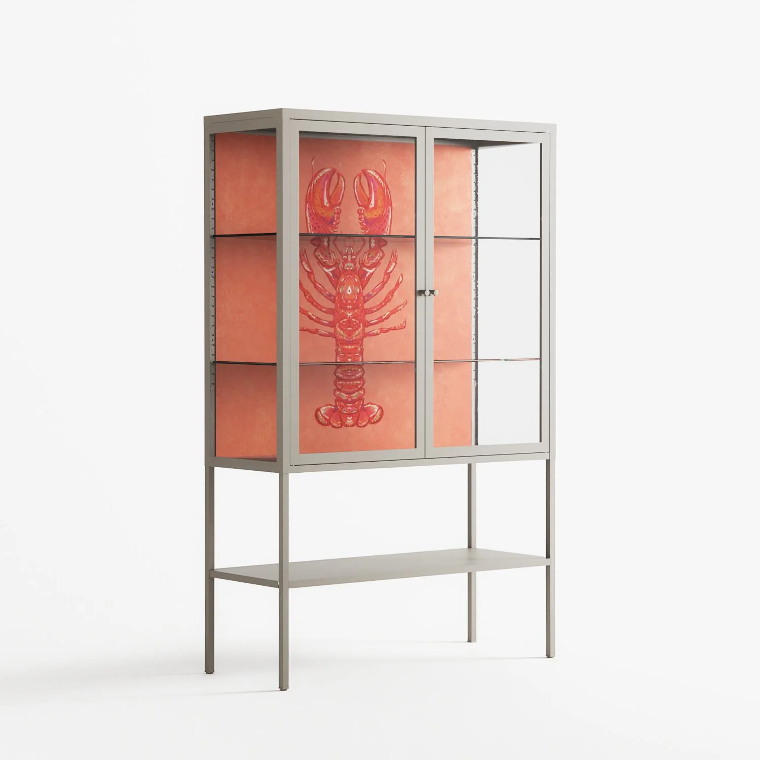 Lobster - Loft Cabinet - Raissa Oltmanns - Pebble - Clear glass - Image 4