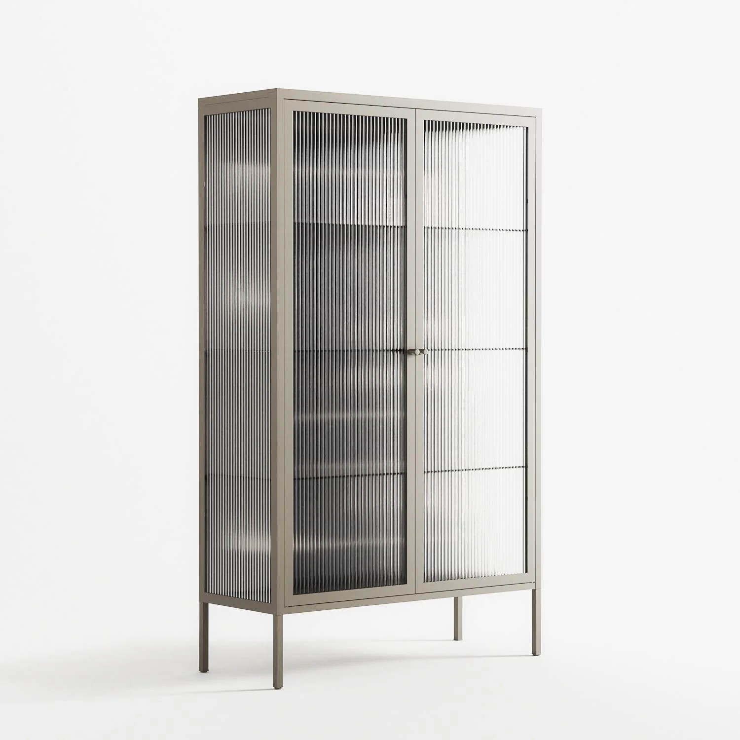 Love Flow - Cabinet - Andrea Devia-Nuño - Pebble - Reeded glass - Image 4