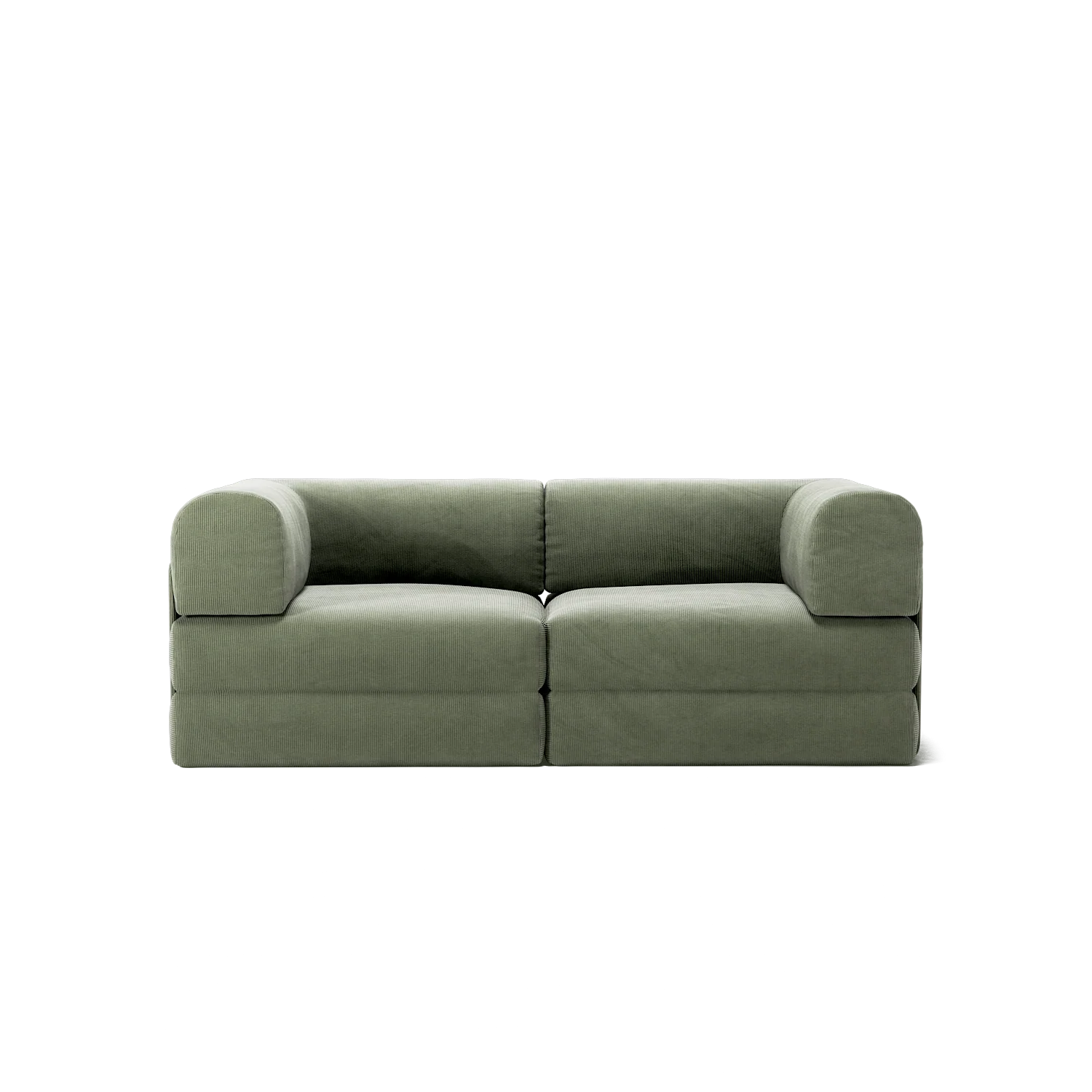 LUNA - 2 Seat - Corduroy Moss Green