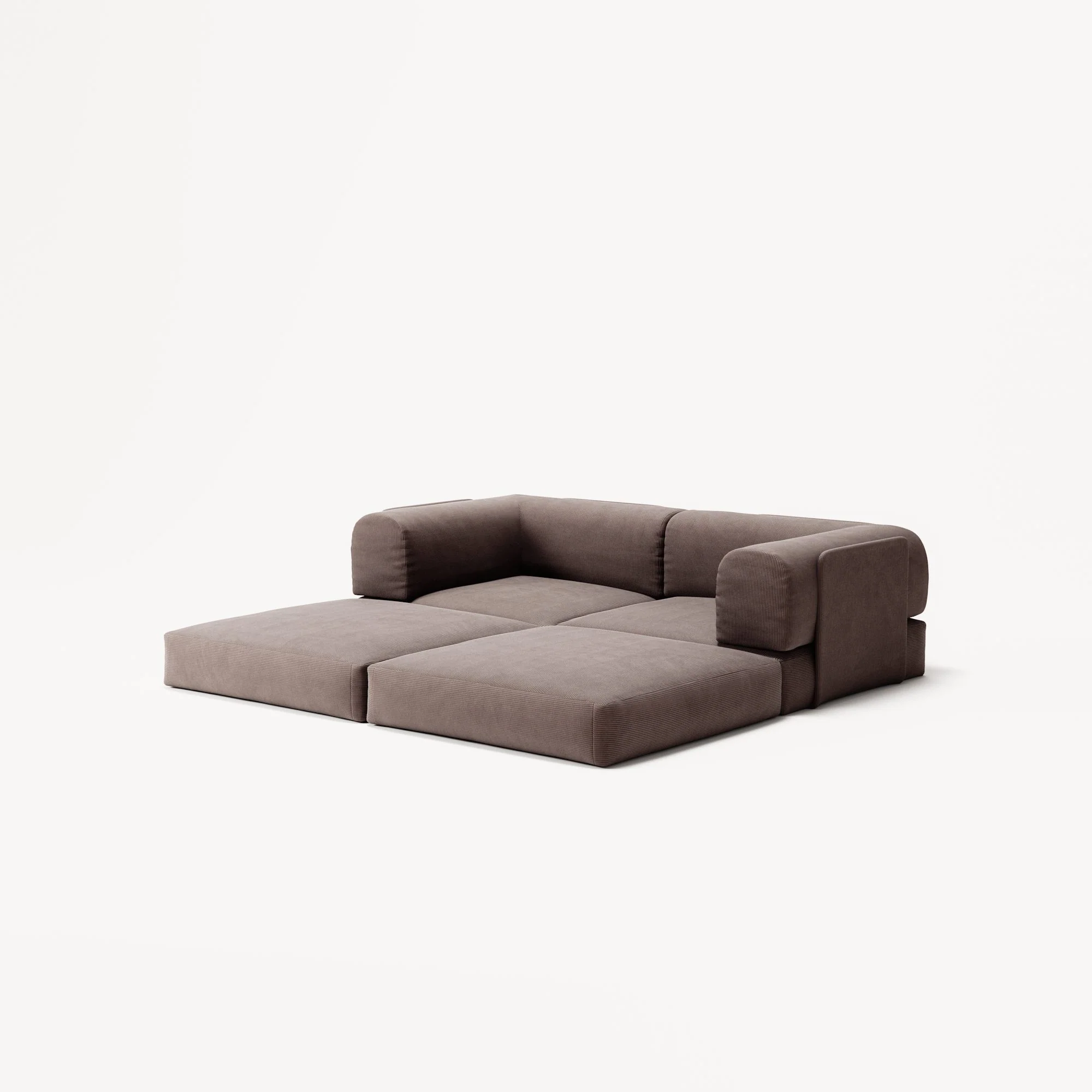 LUNA - 2 Seat - Corduroy Warm Brown - Image 4