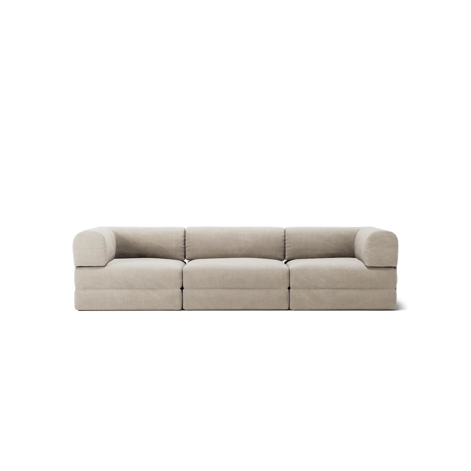 LUNA - 3 Seat - Corduroy Pale Beige