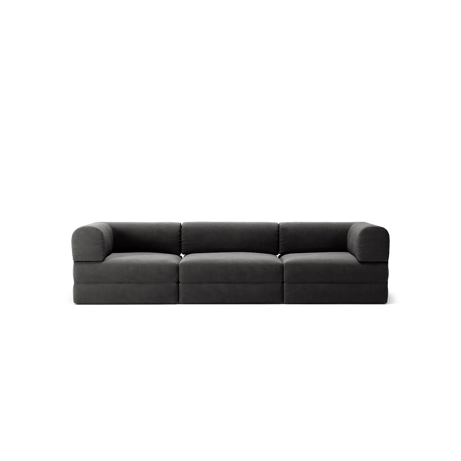 LUNA - 3 Seat - Corduroy Charcoal