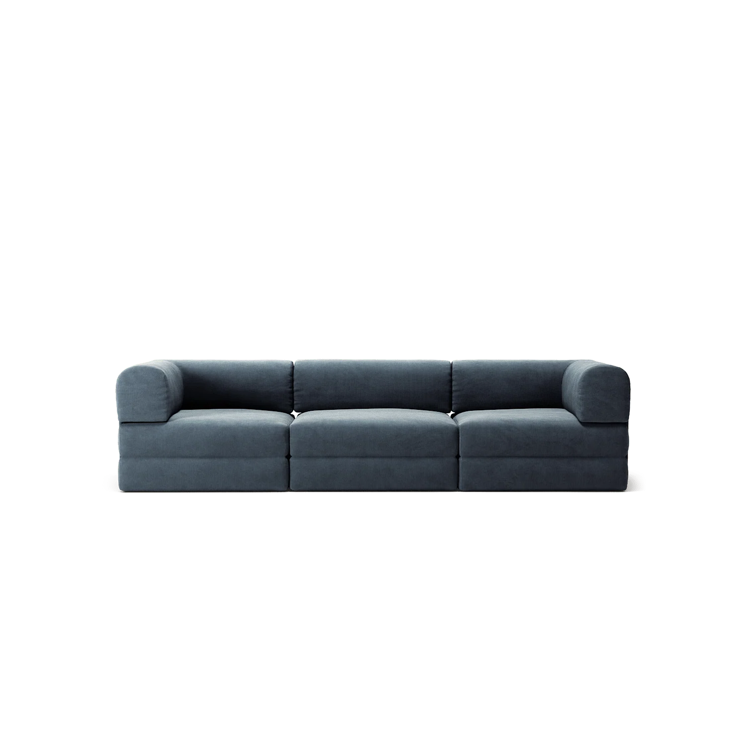 LUNA - 3 Seat - Corduroy Dark Blue