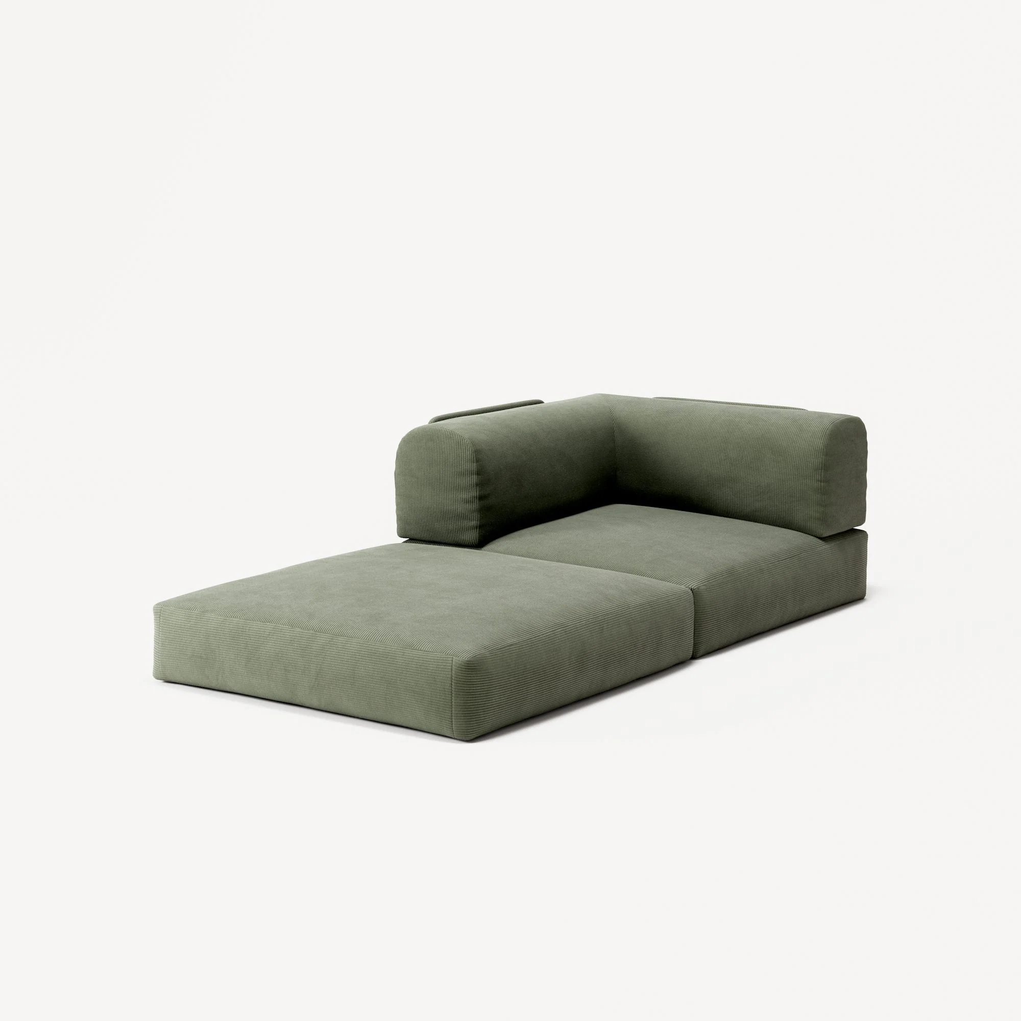 LUNA - Corner - Corduroy Moss Green - Image 2